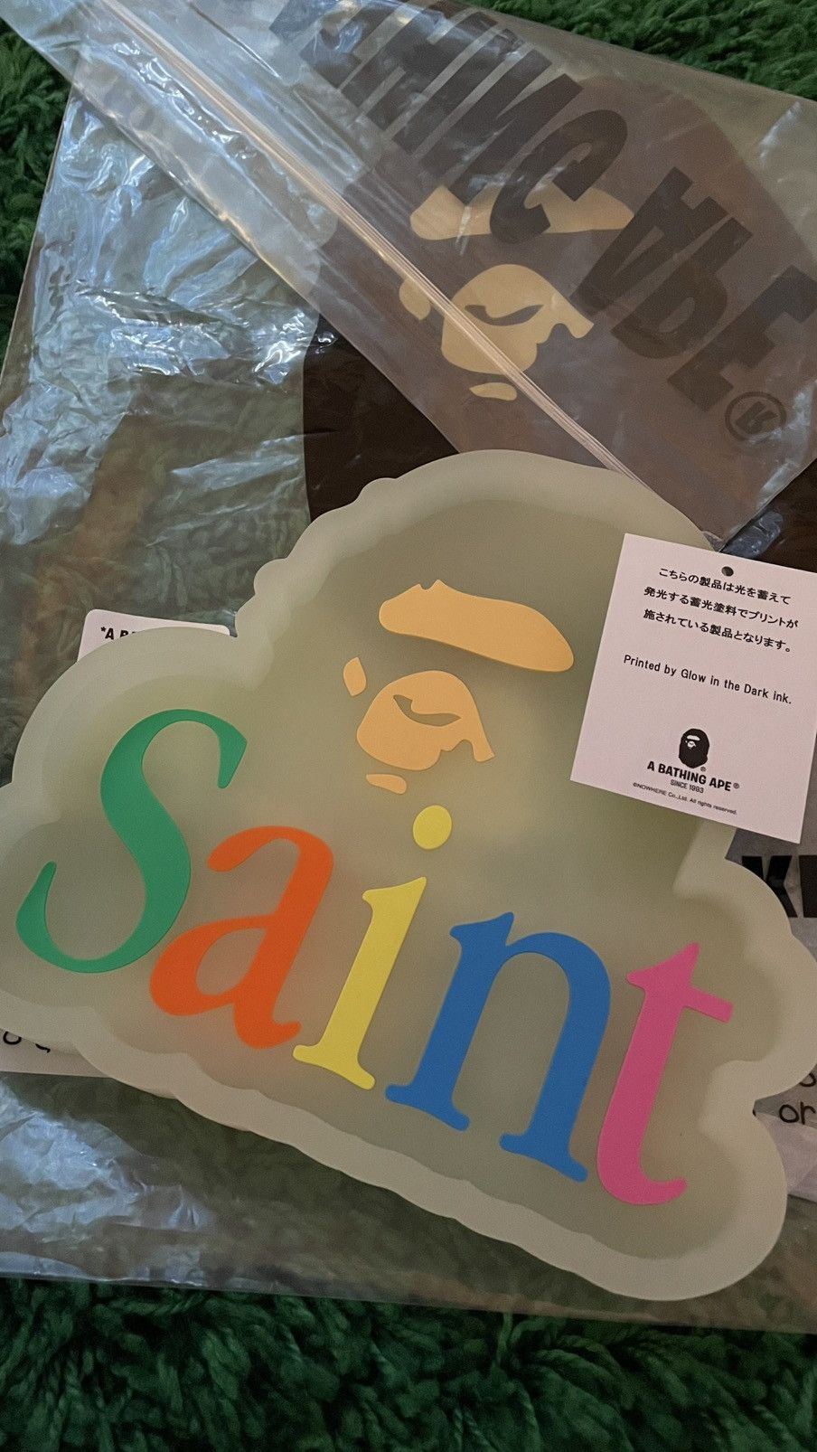 Bape × Saint Michael Saint MXXXXX glow in the dark tray bape Size ONE SIZE - 4 Thumbnail