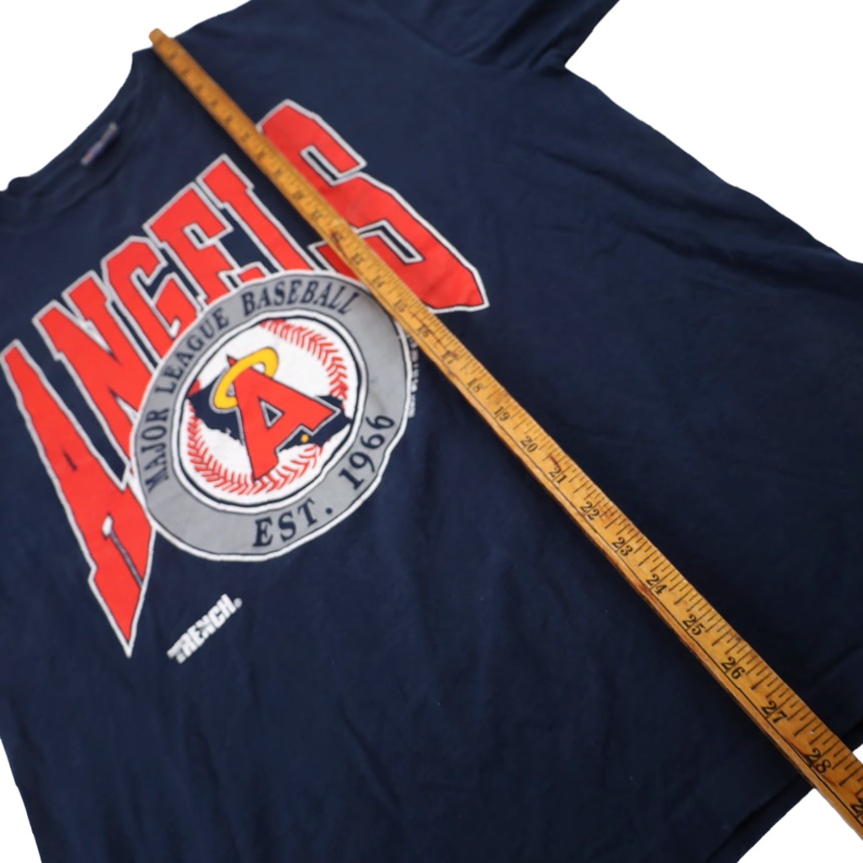 MLB VINTAGE MLB Trench California Angles Graphic T Shirt Blue XL Mens XL T-Shirt Size US XL / EU 56 / 4 - 8 Thumbnail