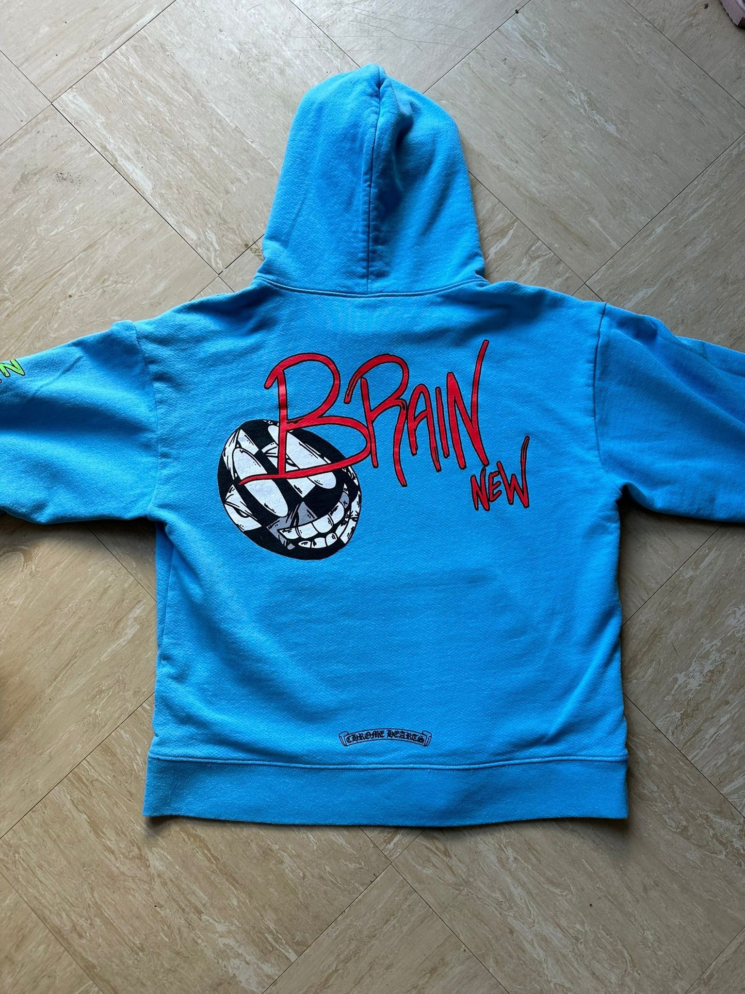 Chrome Hearts Brain New Hoody Size US S / EU 44-46 / 1 - 2 Thumbnail