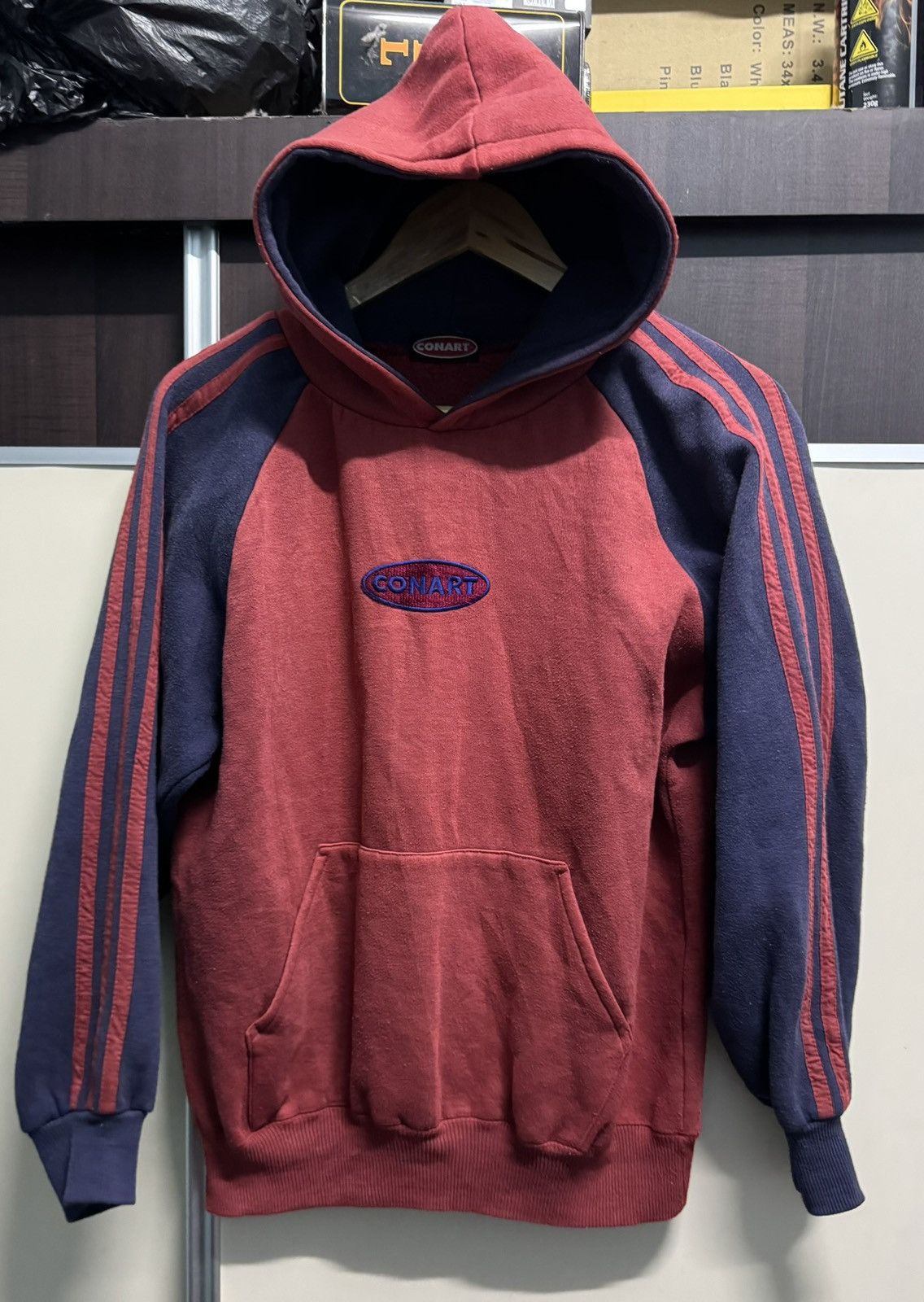 Rap Tees Vintage 90's CONART Center Hoodie Sweatshirt Size US M / EU 48-50 / 2 - 1 Thumbnail