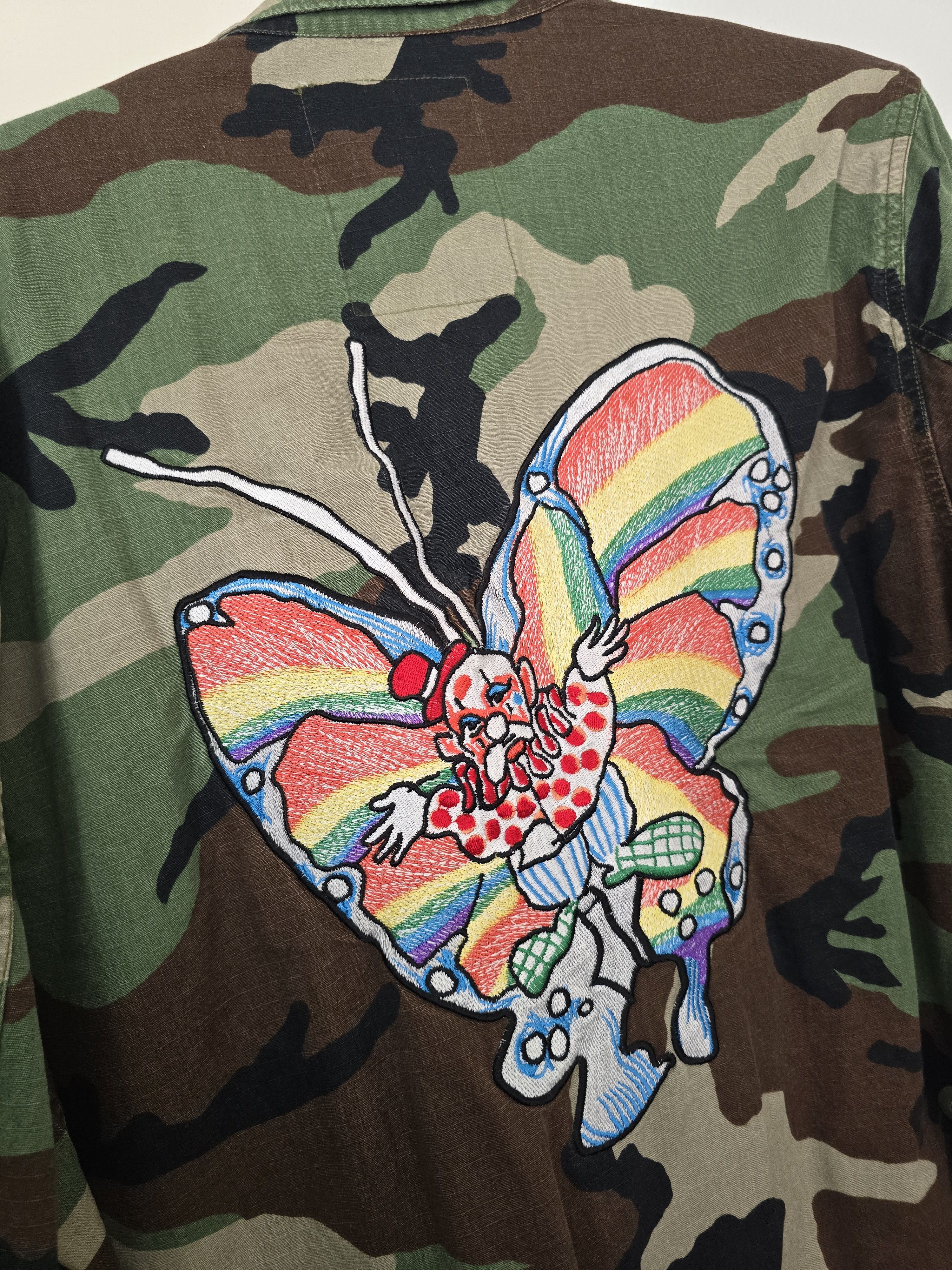 Supreme Supreme Gonz butterfly bdu shirt large new camo Size US L / EU 52-54 / 3 - 3 Thumbnail