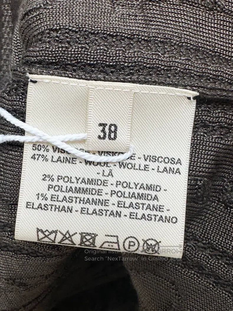 Hermes Hermes Caramel 3D Knit Pattern Short Sleeve T-Shirt Size XS / US 0-2 / IT 36-38 - 4 Thumbnail