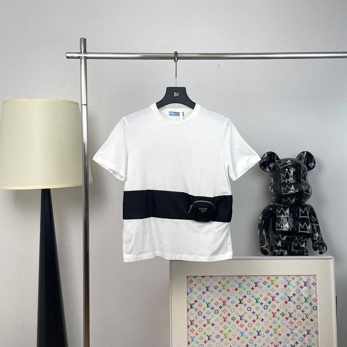 Prada Prada Pouch Logo T-Shirt Size S Size S / US 4 / IT 40 - 1 Thumbnail
