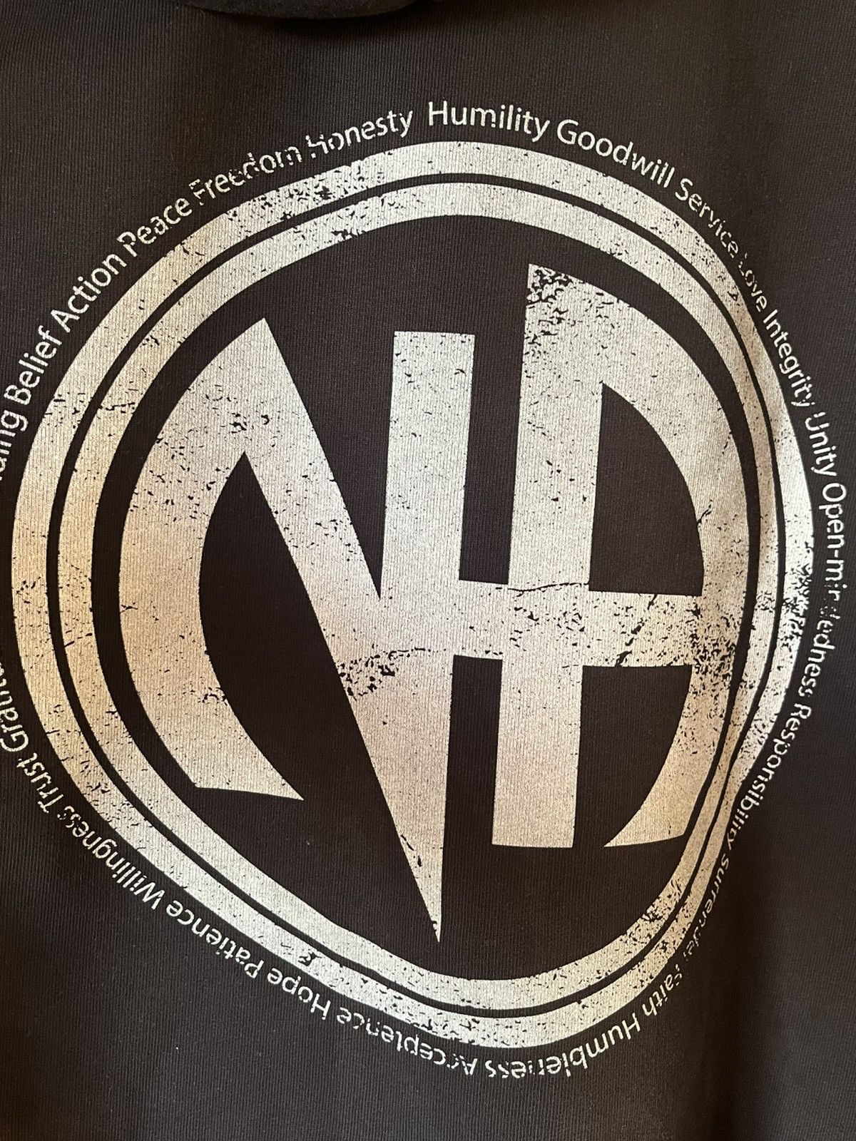 Vintage REMINISCE NARCOTIC ANONYMOUS ZIP-UP Size US XL / EU 56 / 4 - 3 Thumbnail