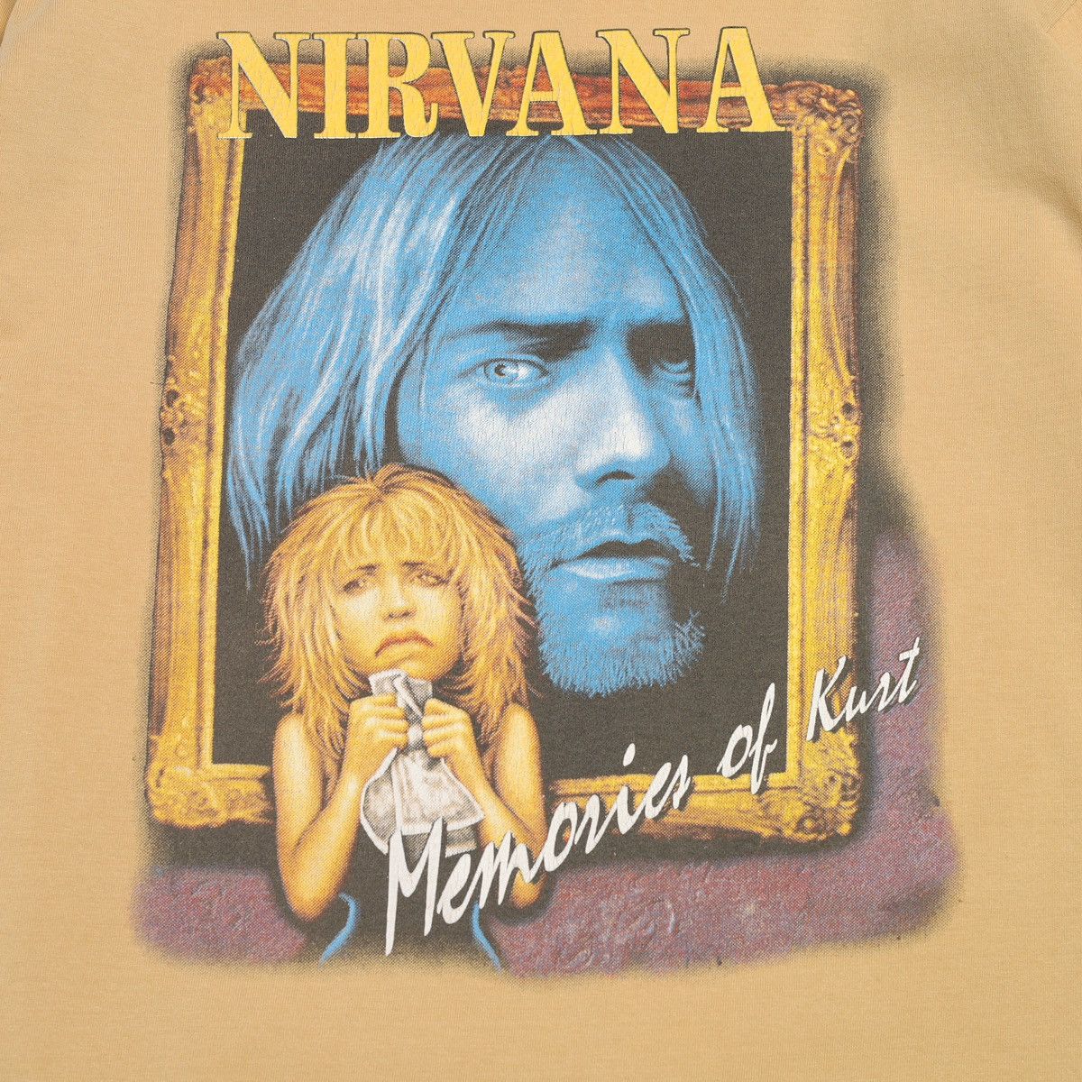 Nirvana Nirvana Kurt Cobain Memories Beige Longsleeve Bootleg Size US L / EU 52-54 / 3 - 4 Thumbnail