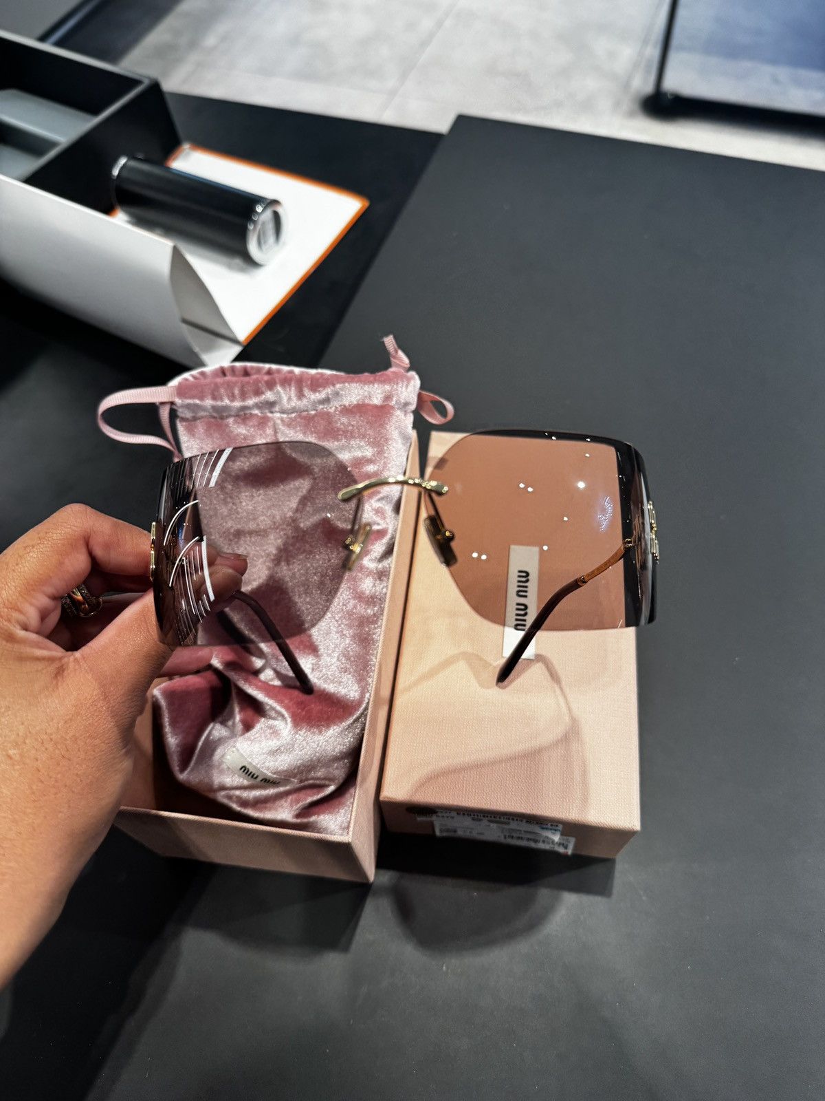 Miu Miu Miu Miu 54YS Size ONE SIZE - 7 Thumbnail