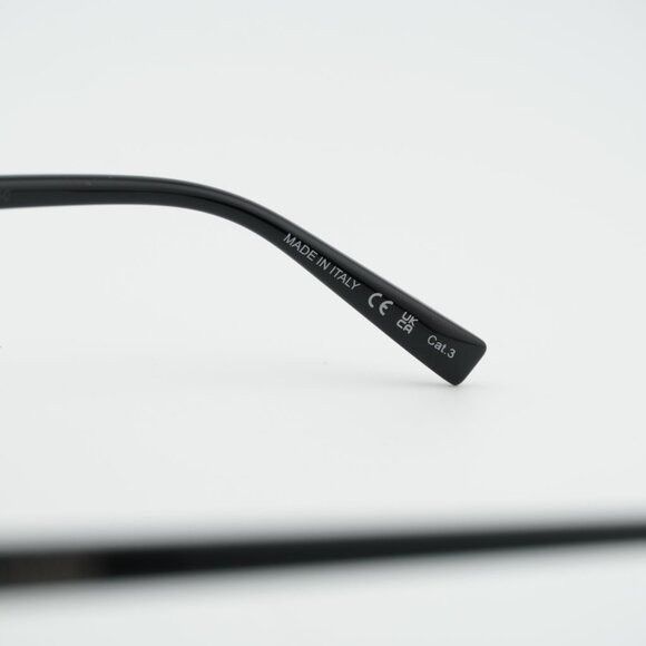 Saint Laurent Paris Saint Laurent SL 822 001 Sunglasses Shiny Black Cat Eye Size ONE SIZE - 9 Thumbnail