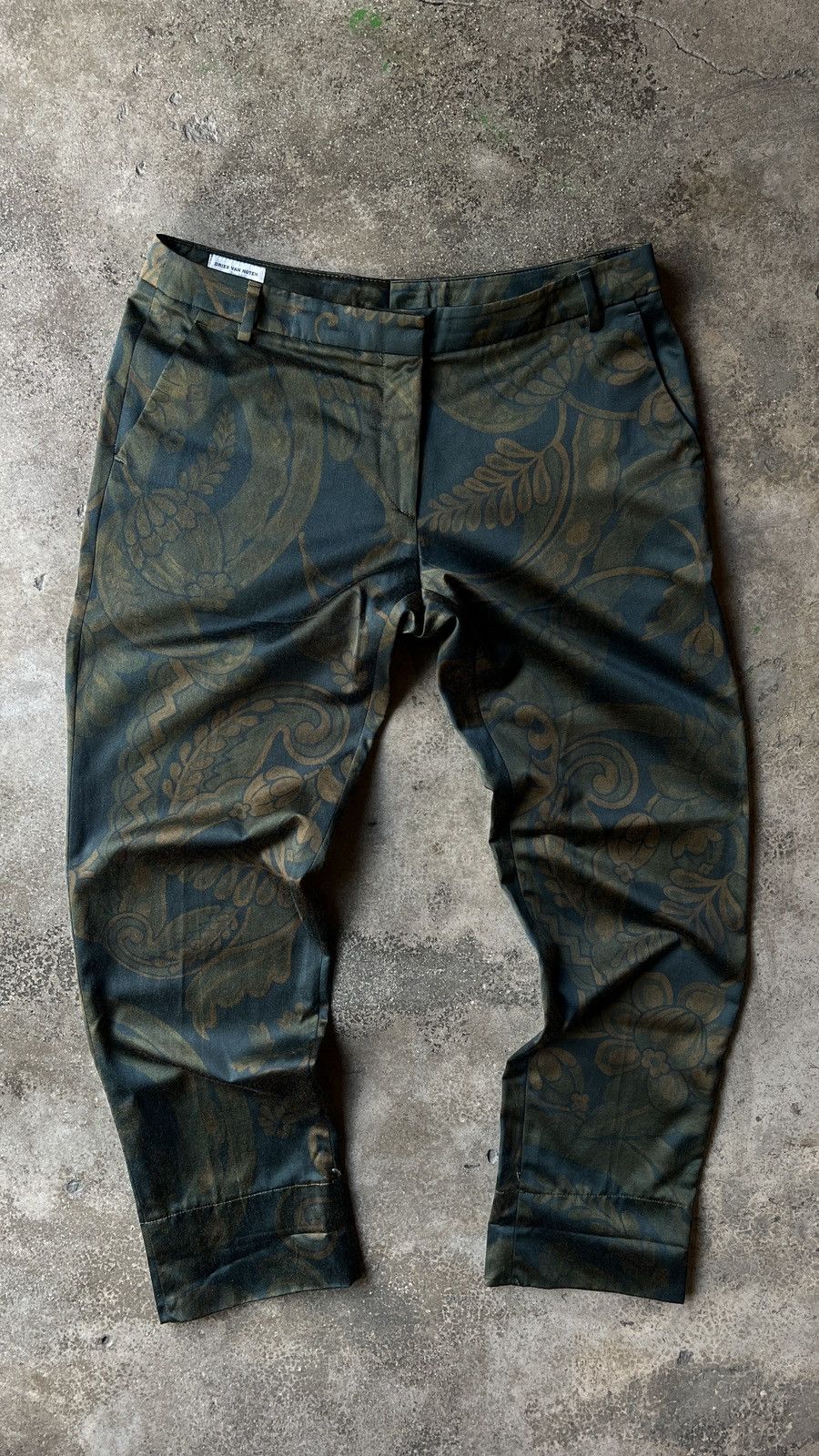 Dries Van Noten Dries Van Noten Silk Trousers Size US 30 / EU 46 - 4 Thumbnail