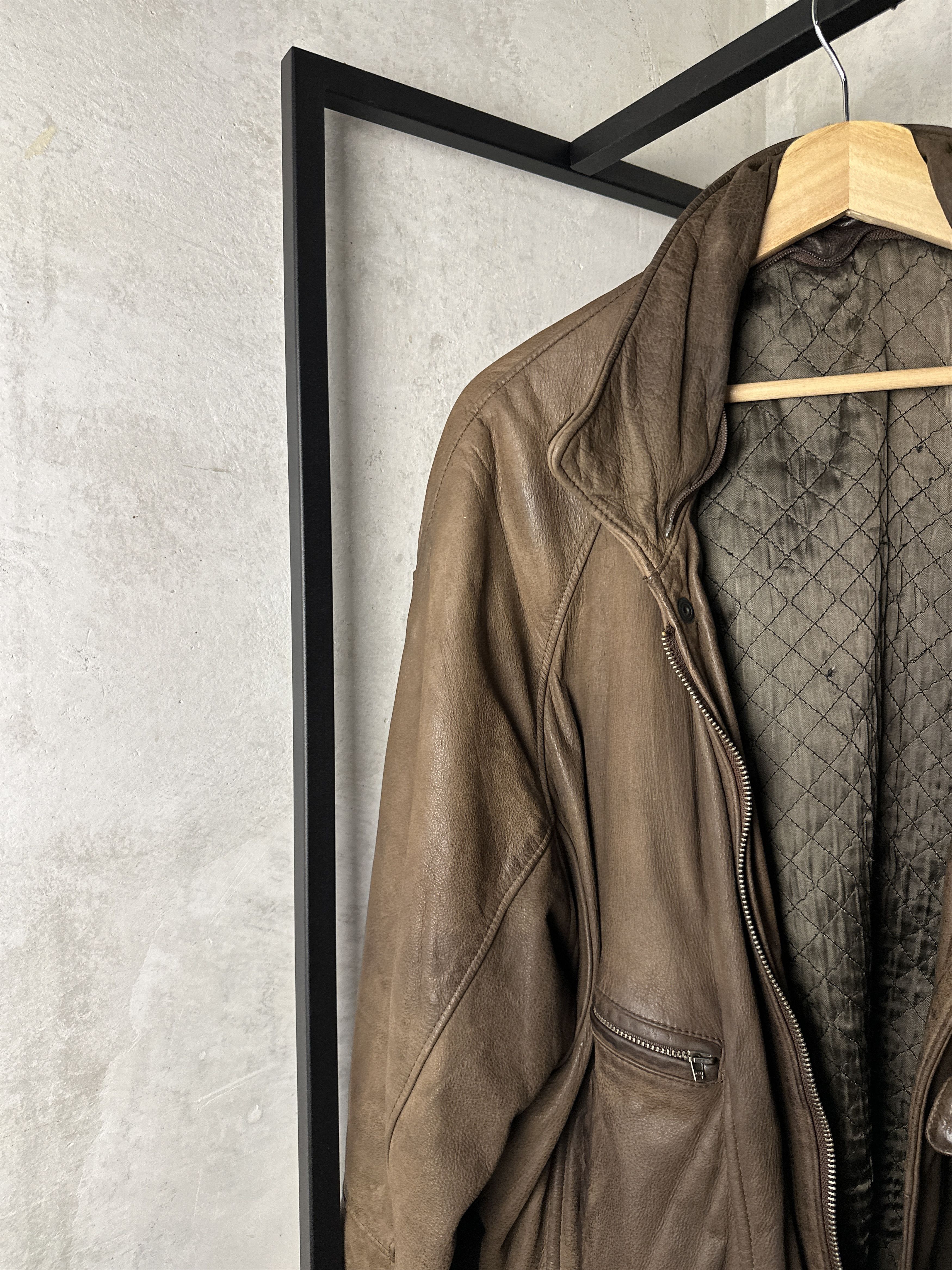 Genuine Leather Vintage Genuine Leather Aviator Jacket Size US XL / EU 56 / 4 - 3 Thumbnail