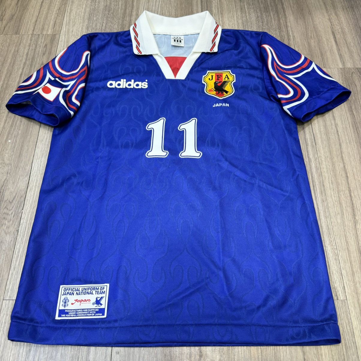 Puma × Vintage Japan 1994 away shirt #11 Kazu | Grailed