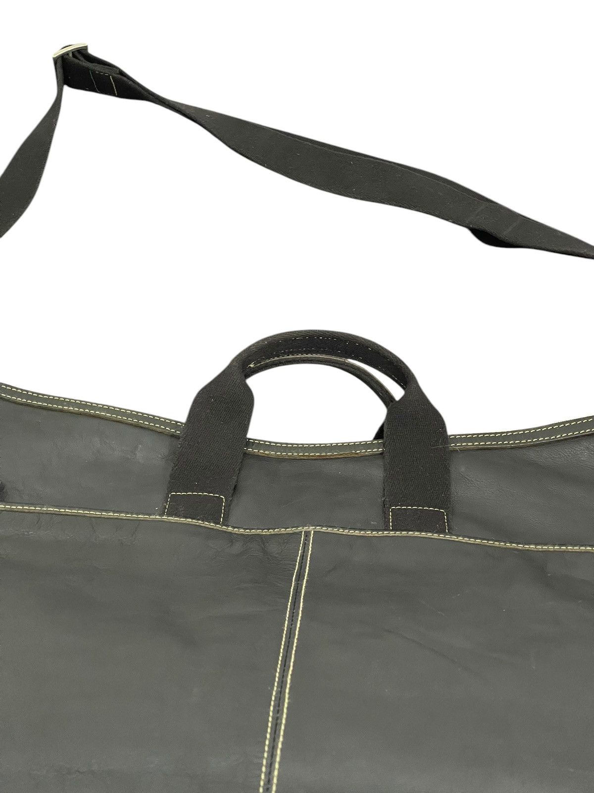 Genuine Leather Full Leather Nasimo Duffle Travel Bag 1🟩9 Size ONE SIZE - 19 Thumbnail