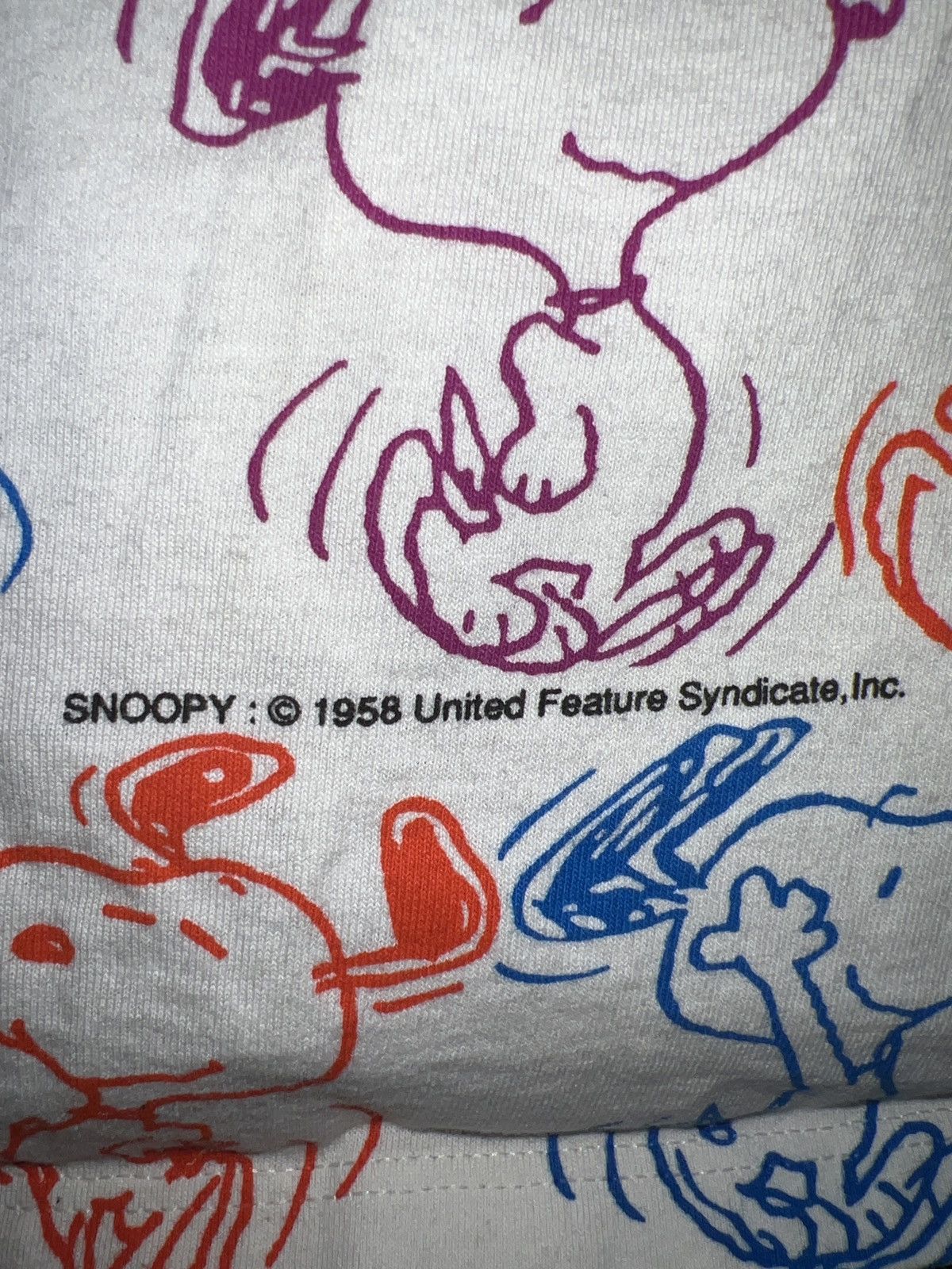 Peanuts Peanuts Snoopy United Feature Syndicate All-Over Tee Size US L / EU 52-54 / 3 - 6 Thumbnail