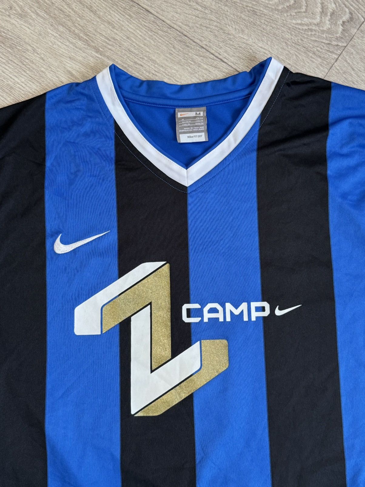Nike 🔷Rare Limited Nike Inter Milan “Camp Z” Ibrahimovic Jersey🔷 Size US M / EU 48-50 / 2 - 3 Thumbnail
