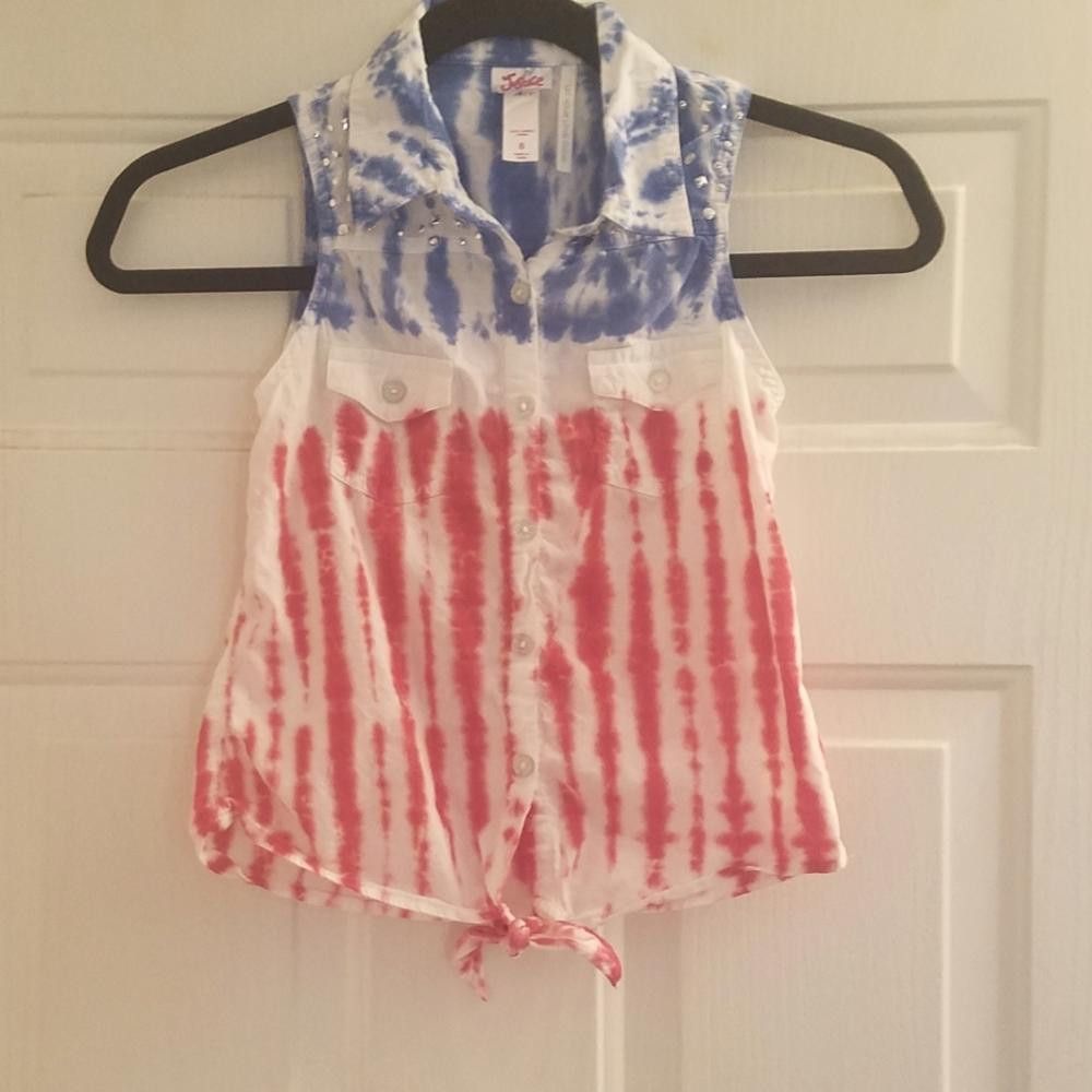 Designer Justice Sleeveless Top Size 8 Size US XXS / EU 40 - 1 Thumbnail