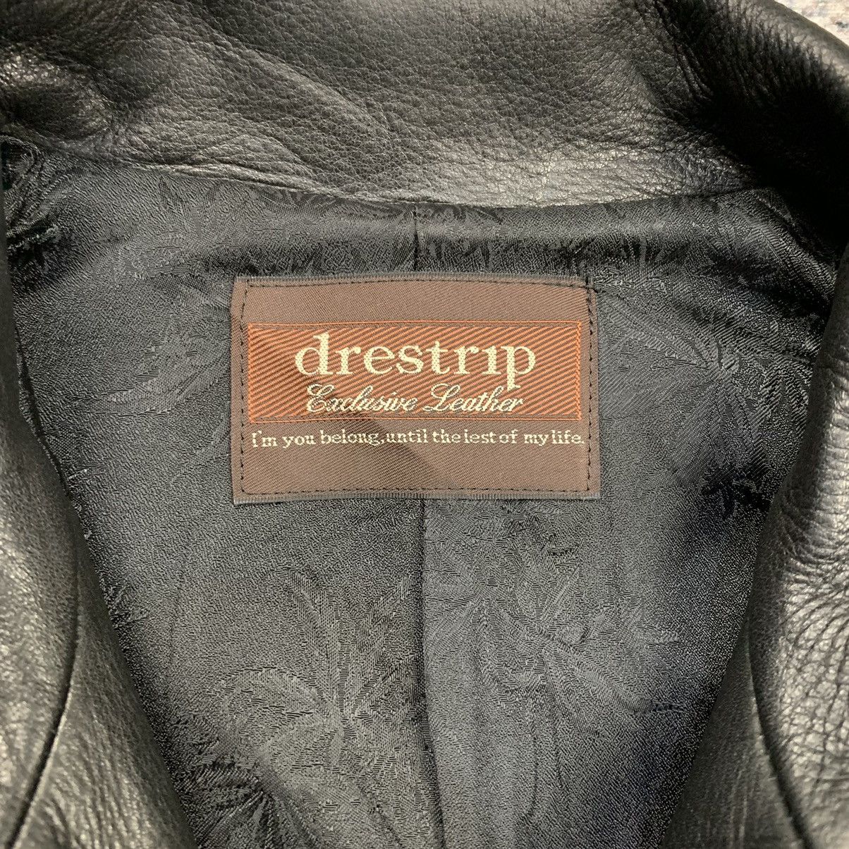 Japanese Brand Japanese brand Drestrip multi zipper bikers leather jacket Size US S / EU 44-46 / 1 - 9 Thumbnail