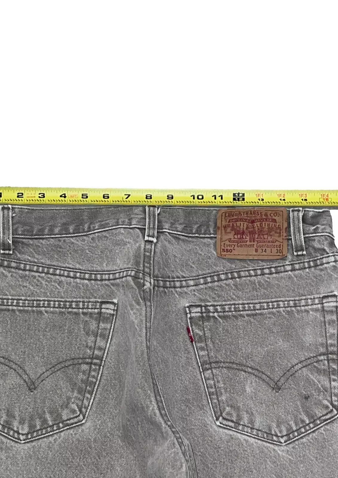 Levi's × Vintage Vintage made in USA levis 550 34 x 30 Brownish Green tone Size US 34 / EU 50 - 4 Thumbnail