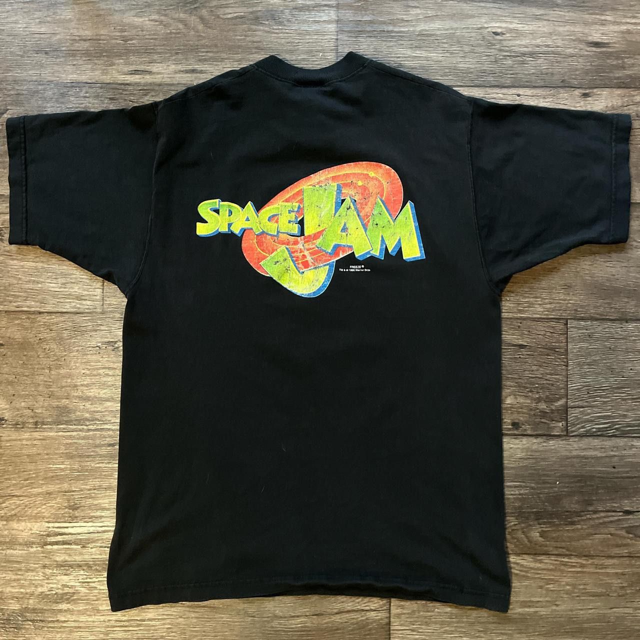 Vintage Vintage 1996 Space Jam promo t-shirt Size US L / EU 52-54 / 3 - 2 Thumbnail