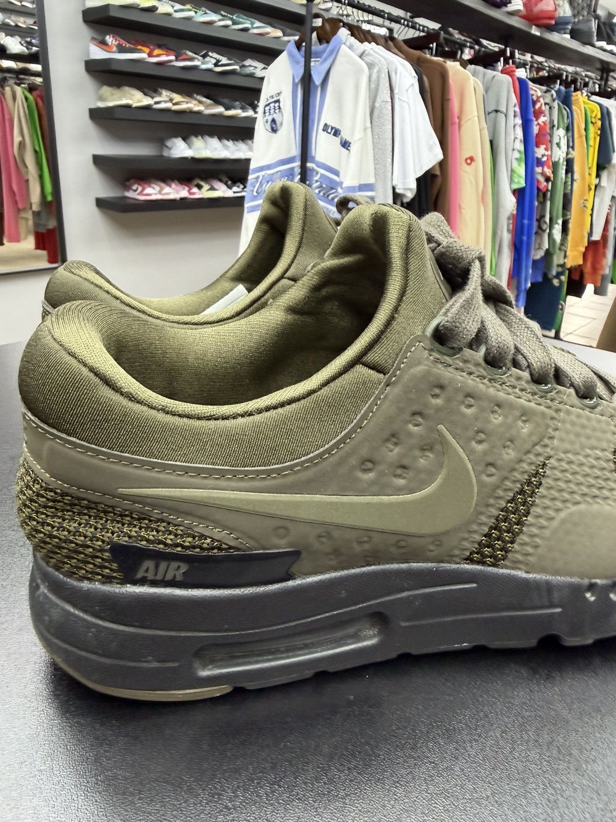Nike Size 9.5 - Nike Air Max Zero Premium Dark Loden Size US 9.5 / EU 42-43 - 4 Thumbnail