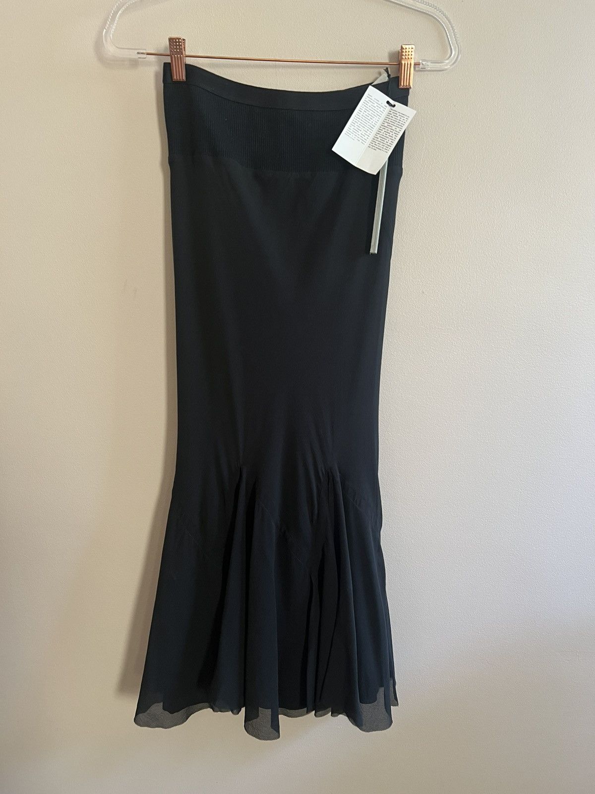 Rick Owens Rick Owens Gonna Knee Divine Bias Skirt Size 27" / US 4 / IT 40 - 5 Thumbnail