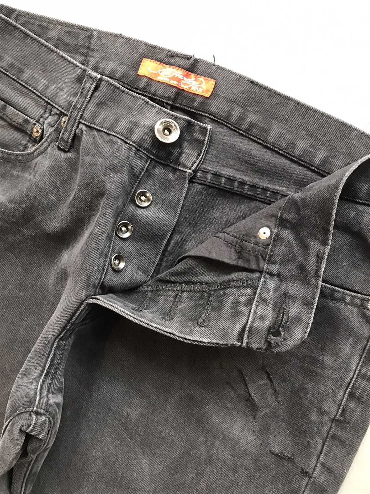 Ed Hardy Vintage Ed hardy embroidered denim Size US 34 / EU 50 - 8 Thumbnail