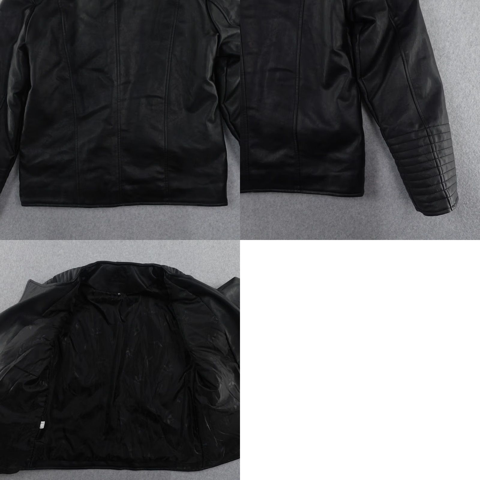 Vintage VINTAGE Dimilano Leather Jacket Womens XL Black Motorcycle Made in Italy Jacket Womens XL Black Motorcycle Dimilano Leather Italy Size XL / US 12-14 / IT 48-50 - 9 Thumbnail