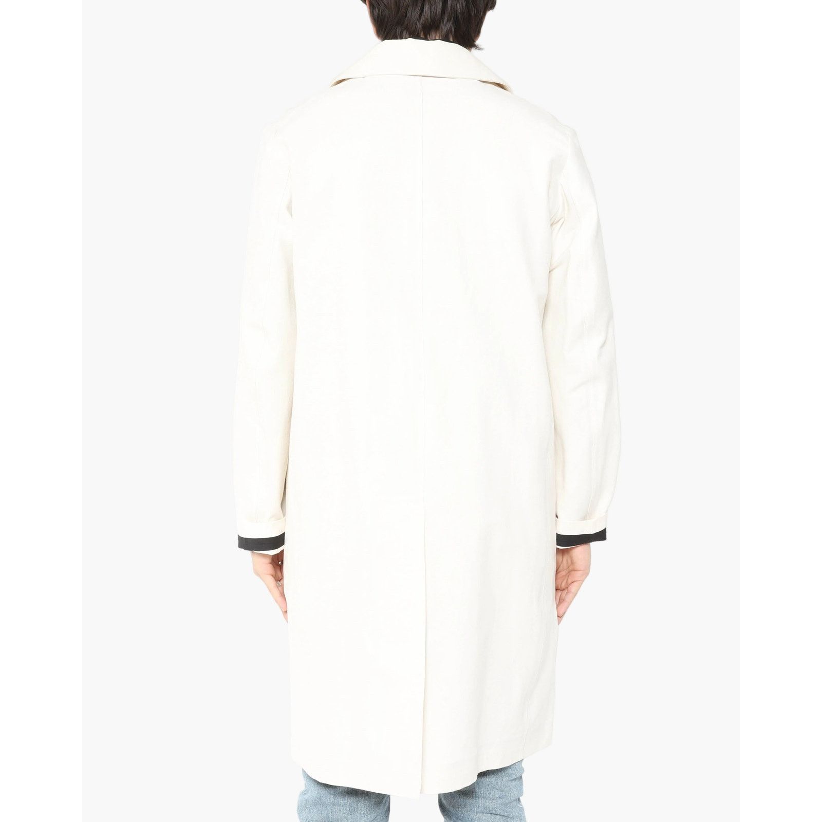 Berluti SS18 Classic Lizard Pocket Coat in Cream Cotton Size US M / EU 48-50 / 2 - 2 Thumbnail