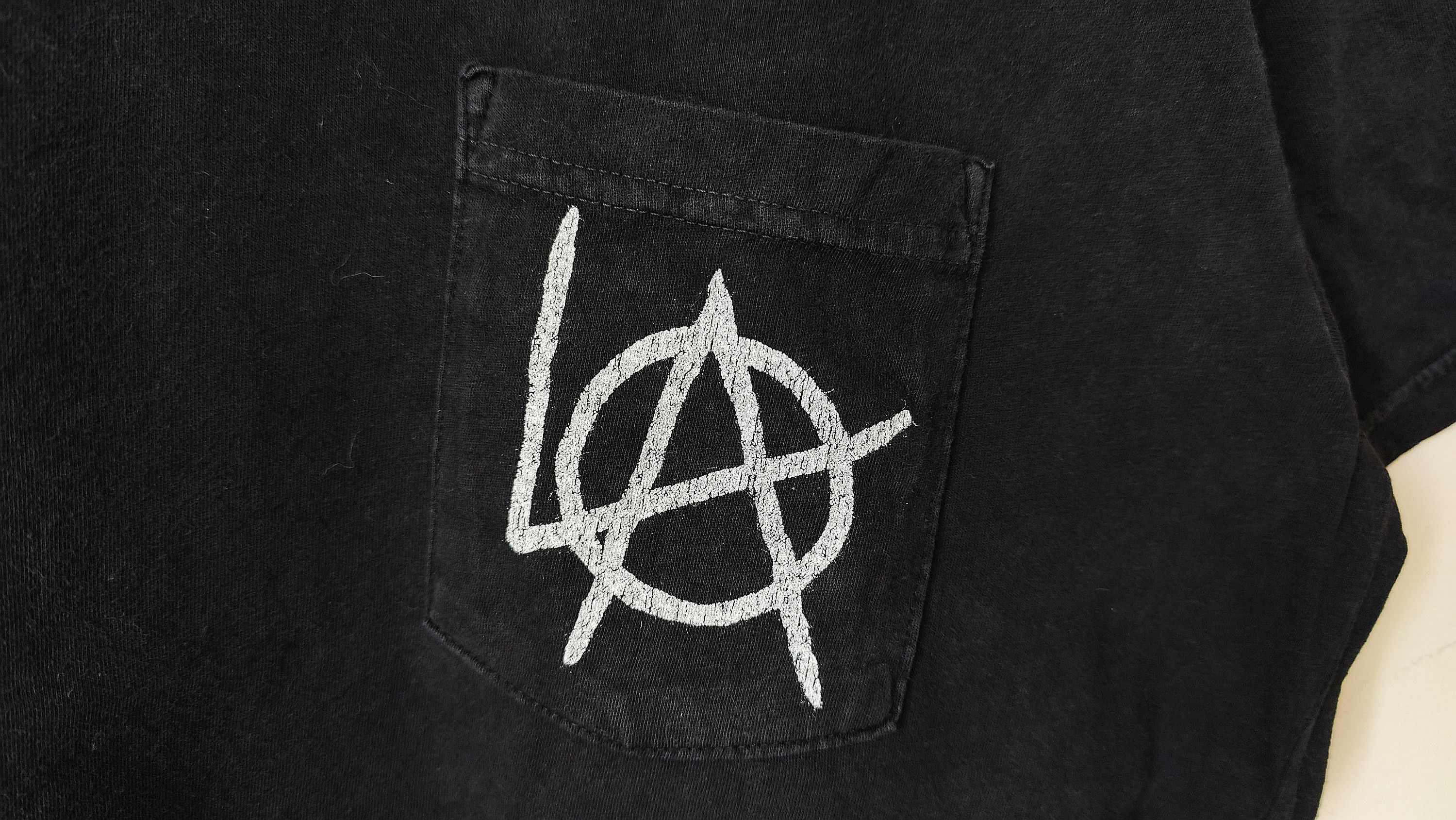 Local Authority RARE Local Authority LA Anarchy Pocket Tshirt USA Punk Size US L / EU 52-54 / 3 - 2 Thumbnail