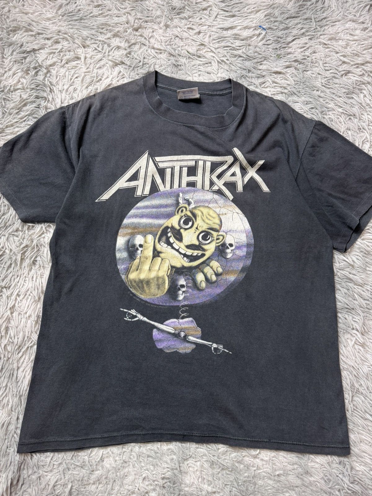 Vintage Vintage Anthrax 1991 Size US L / EU 52-54 / 3 - 1 Thumbnail