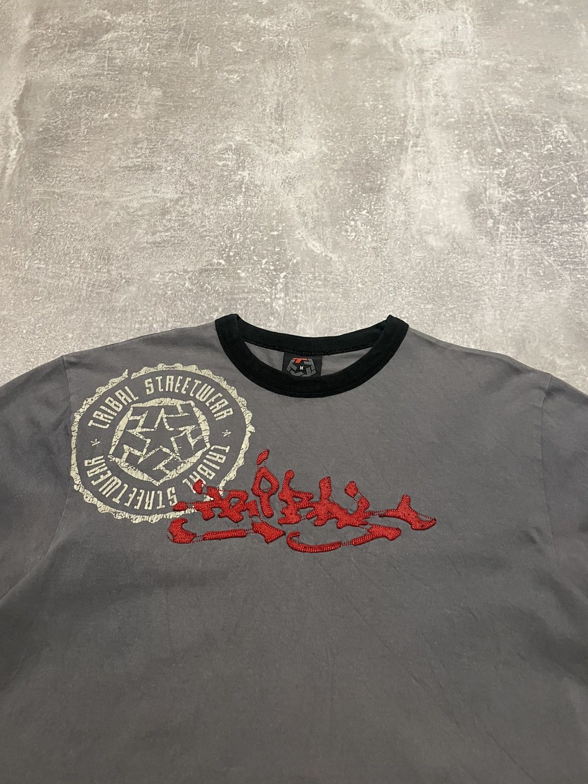 Rap Tees Vintage Tribal USA Street Wear Graffiti Y2K Rap T-Shirt 90s Size US M / EU 48-50 / 2 - 2 Thumbnail