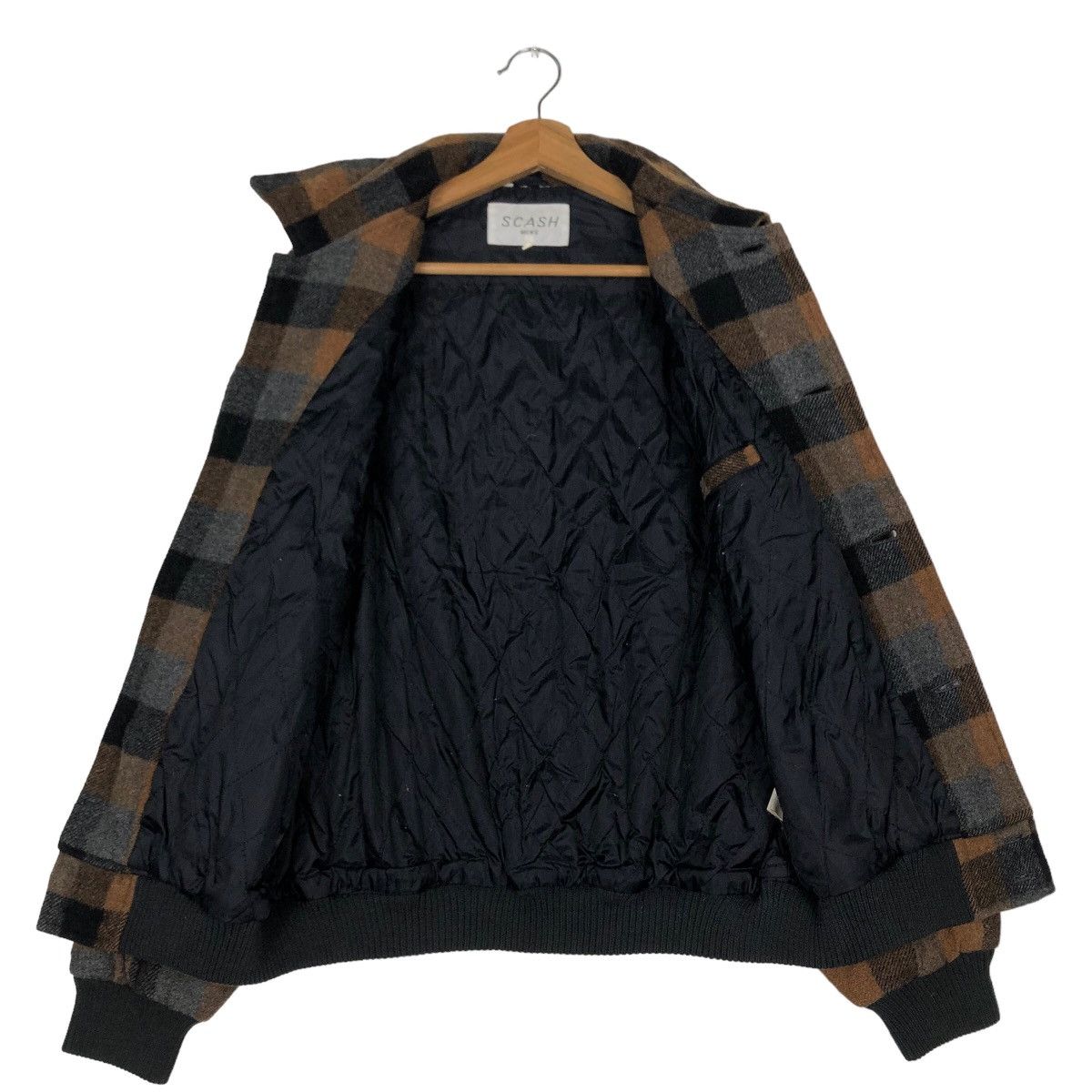 Japanese Brand 🔥Bomber Jacket Tartan Design Scash Issey Miyake Japan Size US M / EU 48-50 / 2 - 11 Thumbnail