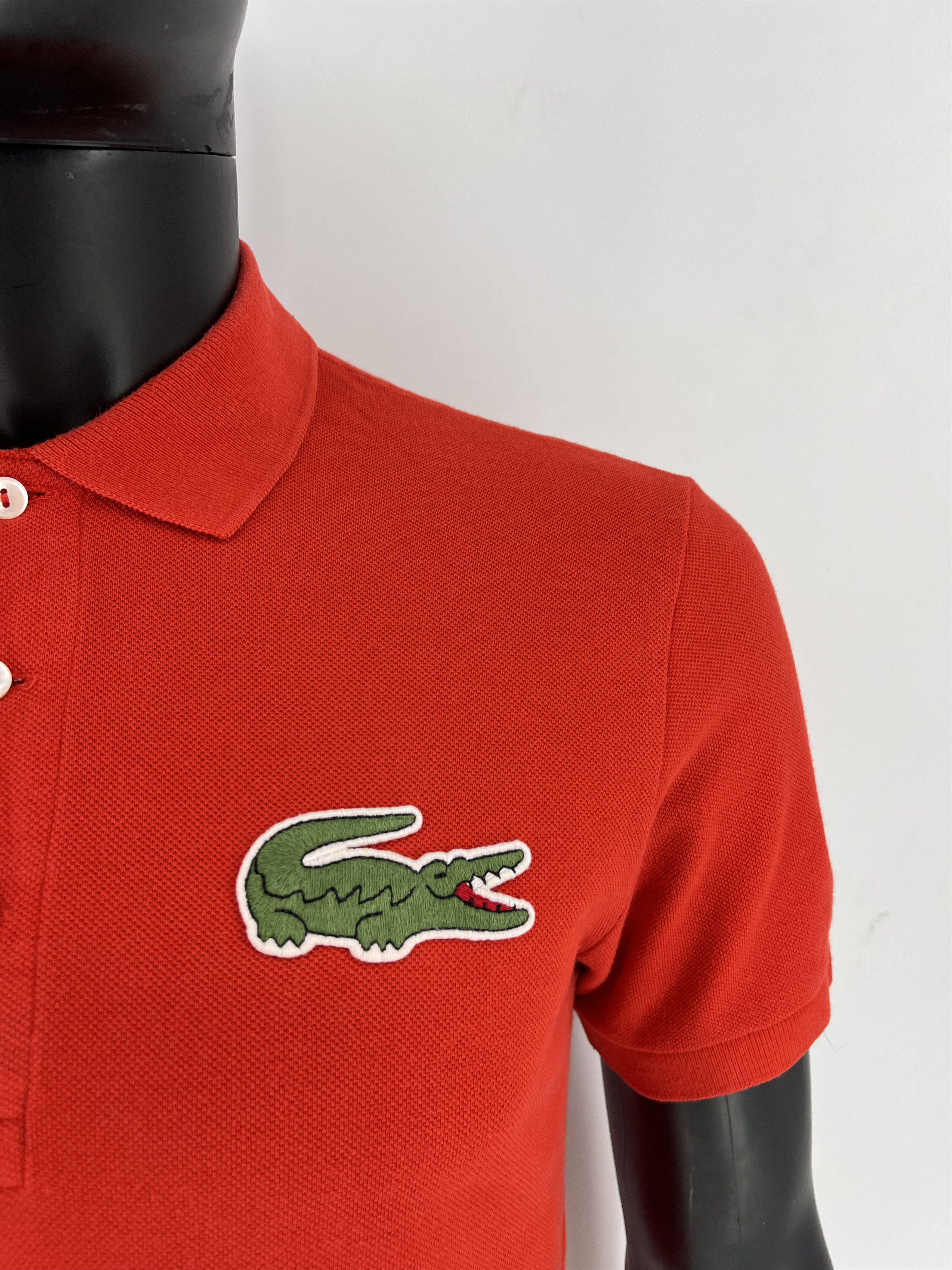 Lacoste Vintage Y2K Lacoste Big Logo T-Shirts Size US S / EU 44-46 / 1 - 7 Thumbnail