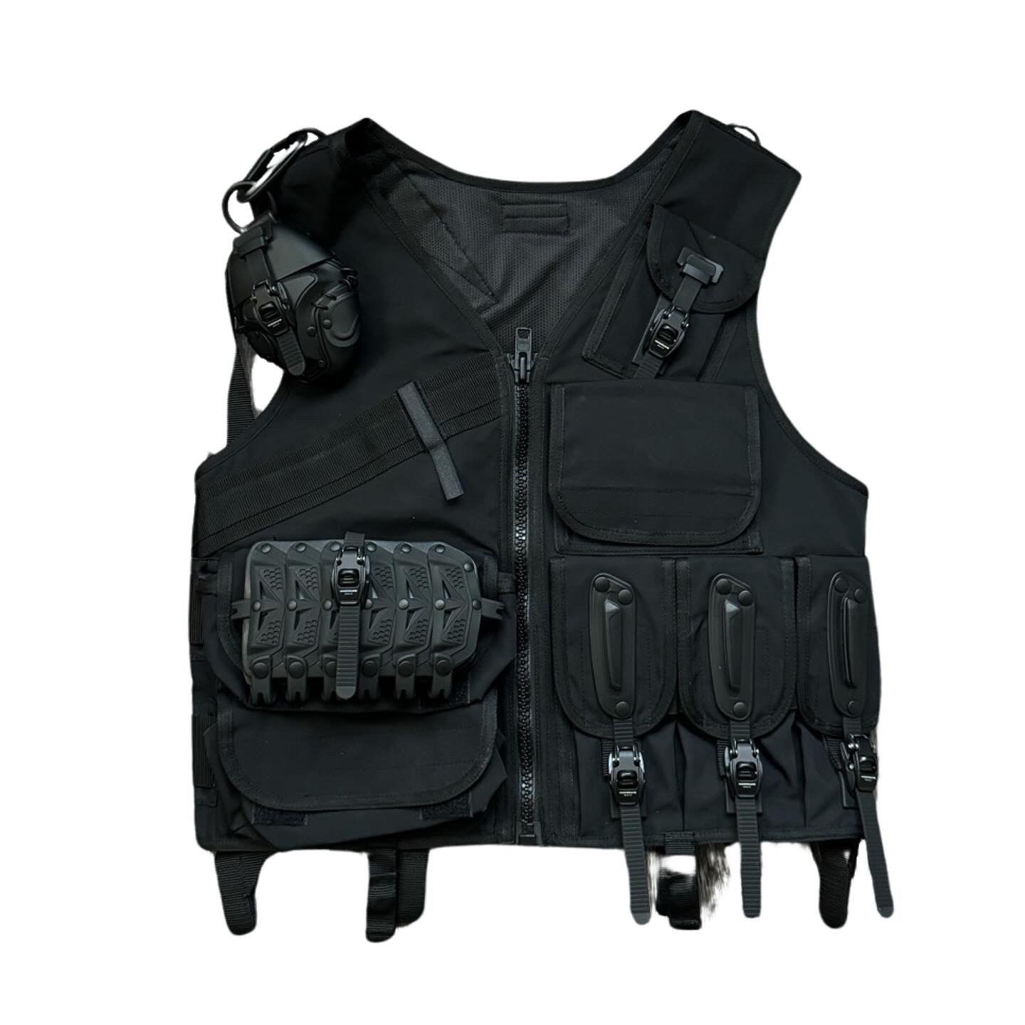 image of Innerraum x Junya Watanabe Fw23 Technical Vest in Black, Men's (Size Medium)
