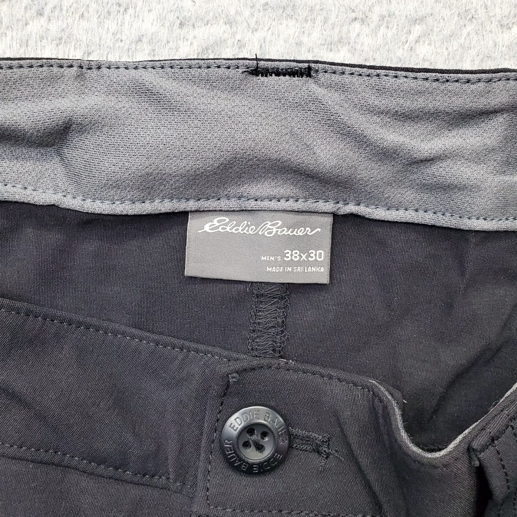 Eddie Bauer Eddie Bauer Mens Pants Cargo Convertible Tech 38x30 Black Outdoor Hiking 1537466 Size US 38 / EU 54 - 7 Thumbnail
