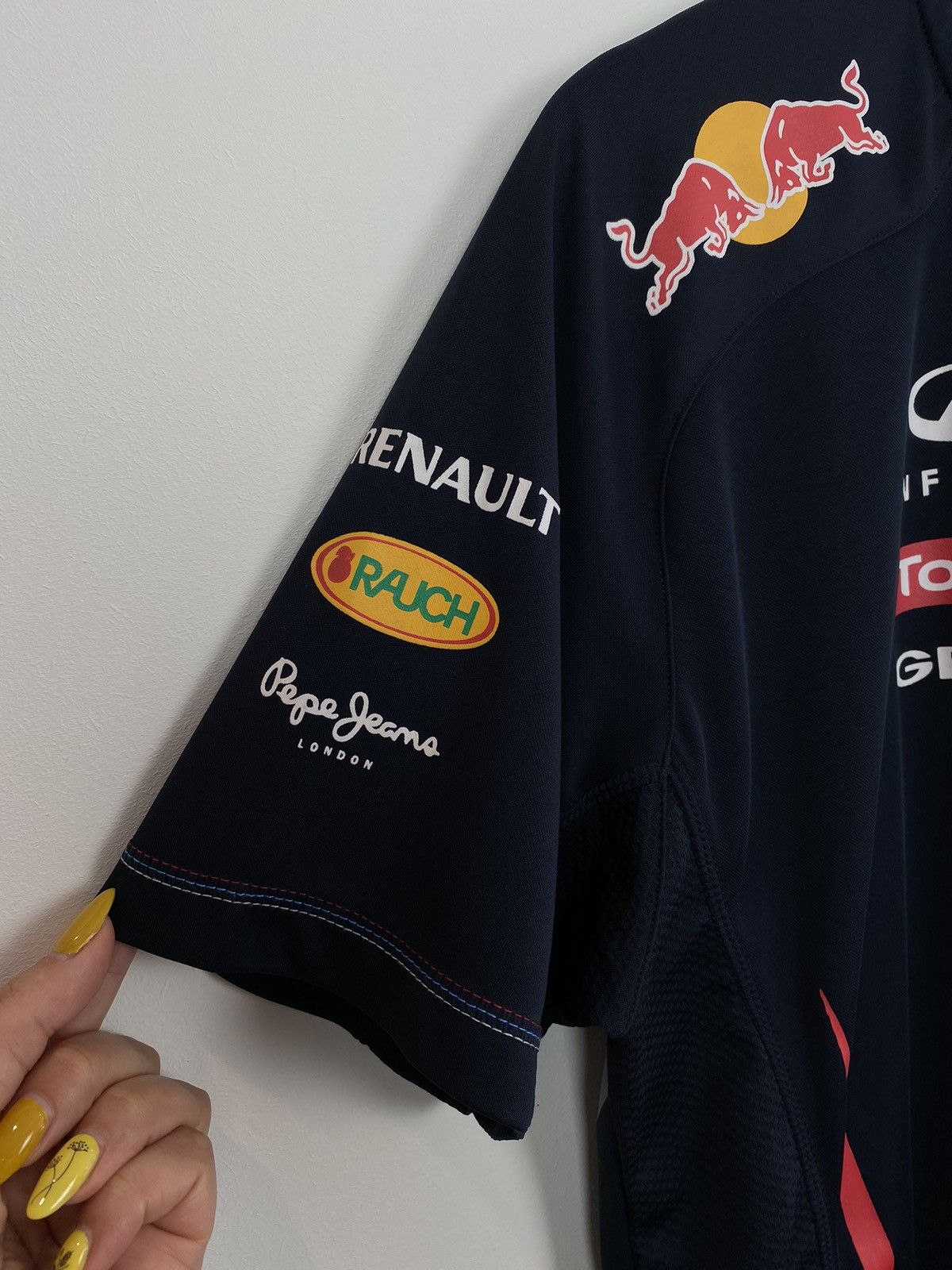 Red Bull Red Bull Racing Formula 1 Jersey 1/4 Zip Shirt Mens Size XL Size US XL / EU 56 / 4 - 3 Thumbnail