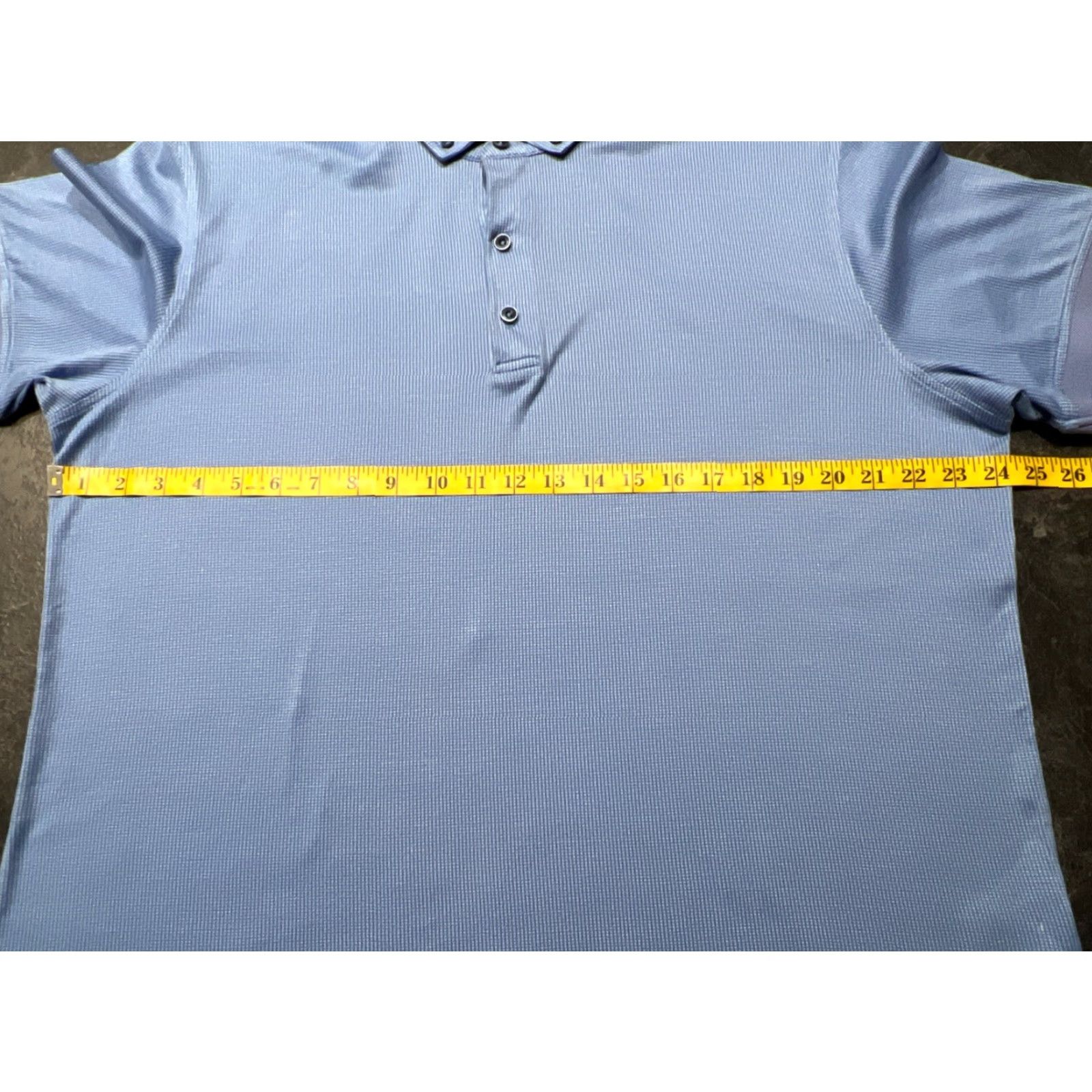 Robert Graham Robert Graham Golf Polo Shirt Men's Short Sleeve Cotton Size 2XL Blue Casual Size US XXL / EU 58 / 5 - 7 Thumbnail