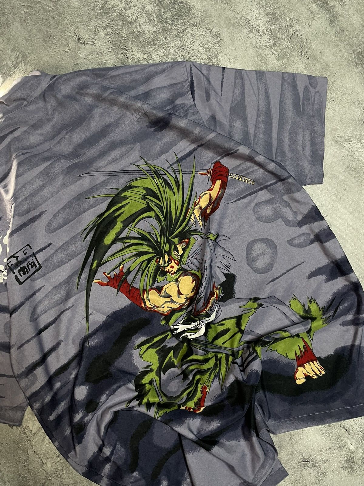Other Rare🔥Japan Anima Shirt Bowling Samurai tee Japanese Print Size US XL / EU 56 / 4 - 6 Thumbnail