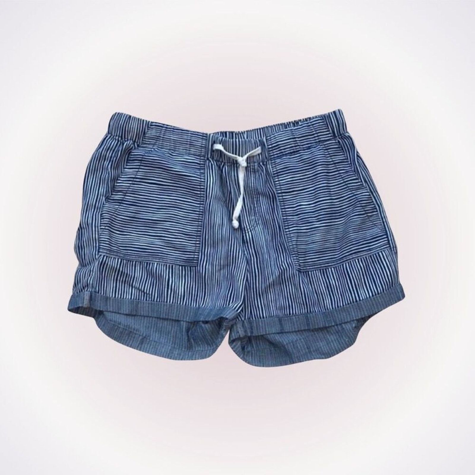 Other Miami Nautical Striped Drawstring Waist Shorts | Sz S Size 27" / US 4 / IT 40 - 1 Thumbnail