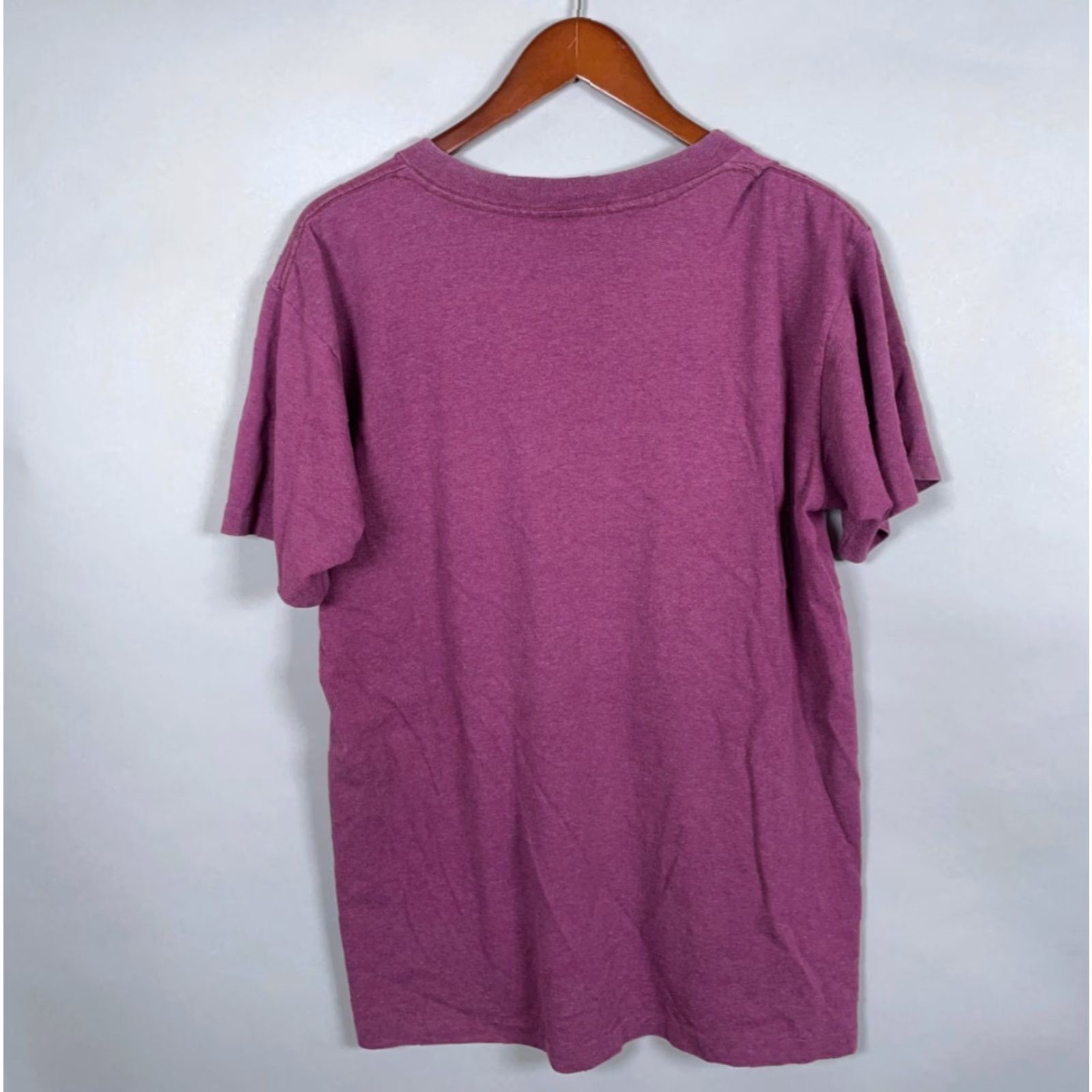 Vintage VINTAGE Washington State T-Shirt Adult Large Dark Red Tennessee River Single Stitch Cotton Polyester Blend 1990s 90s Mens Shirt Size US L / EU 52-54 / 3 - 3 Thumbnail