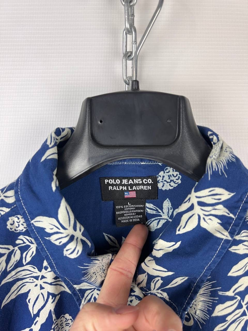 Polo Ralph Lauren Polo Jeans Ralph Lauren Hawaii flower shirt size L Size US L / EU 52-54 / 3 - 3 Thumbnail