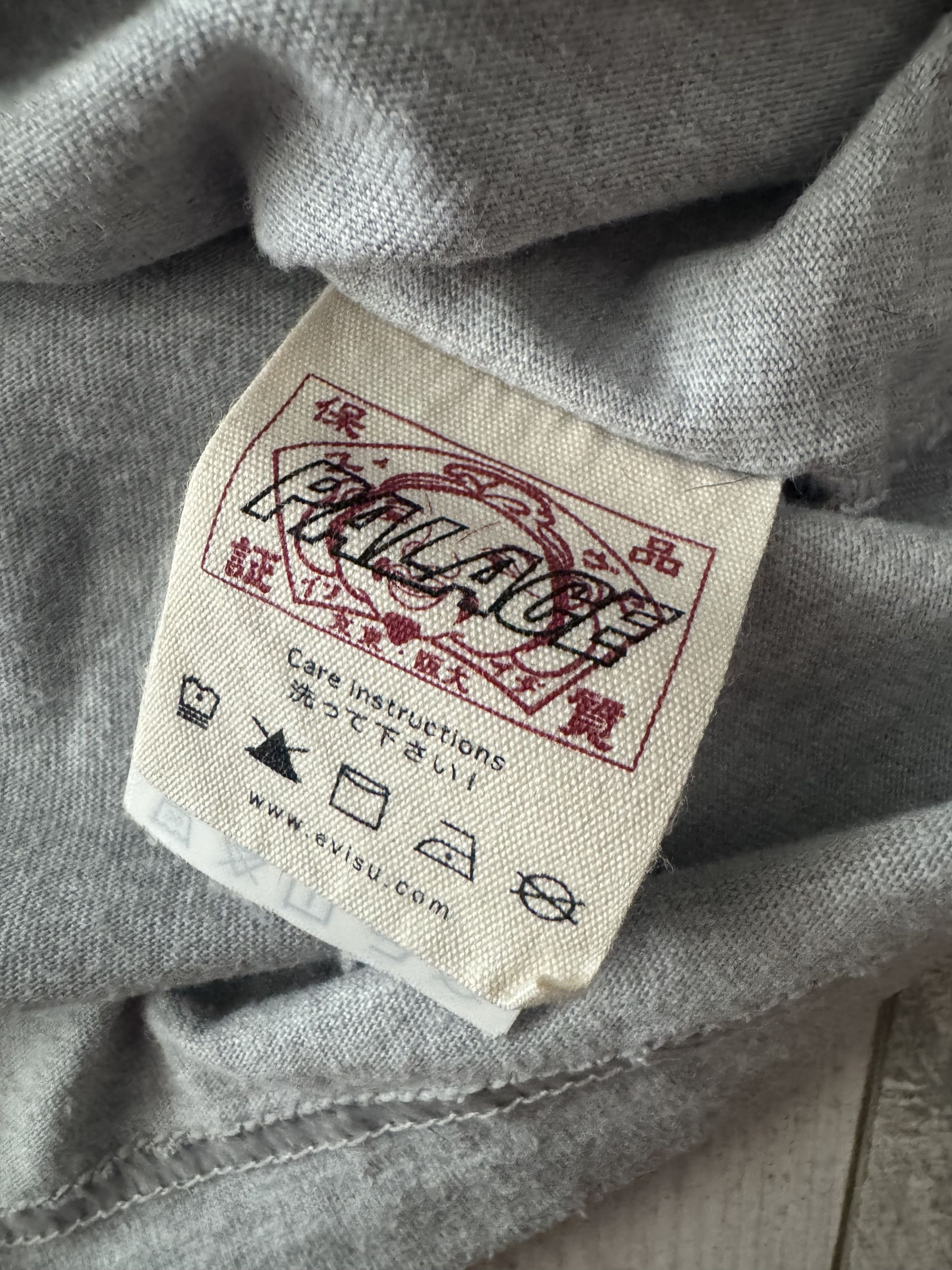 Evisu × Japanese Brand × Palace Palace Evisu Logo T-Shirt Grey Size US L / EU 52-54 / 3 - 3 Thumbnail