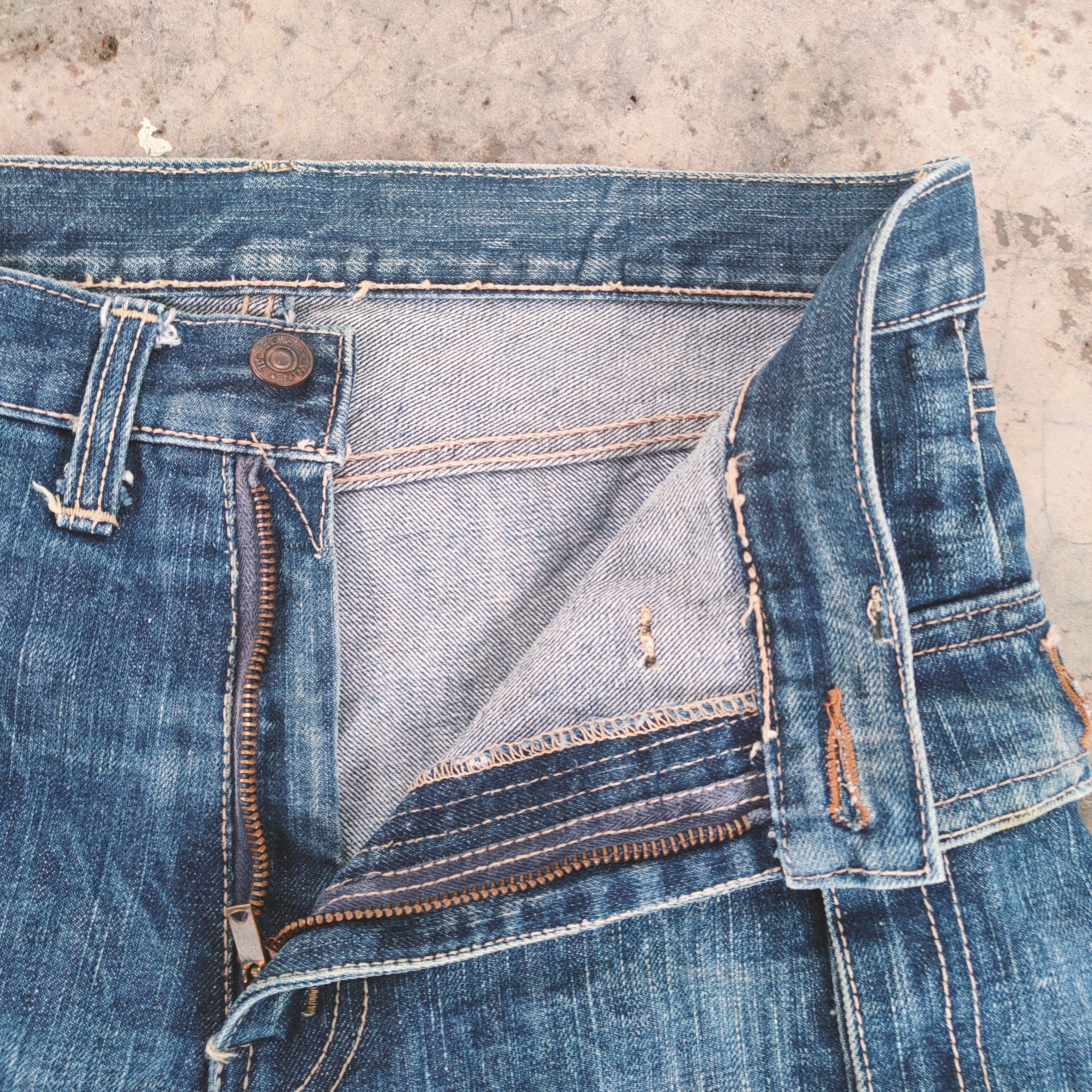 Edwin VINTAGE US EDWIN JEANS DENIM CARGO PANTS Size US 30 / EU 46 - 7 Thumbnail