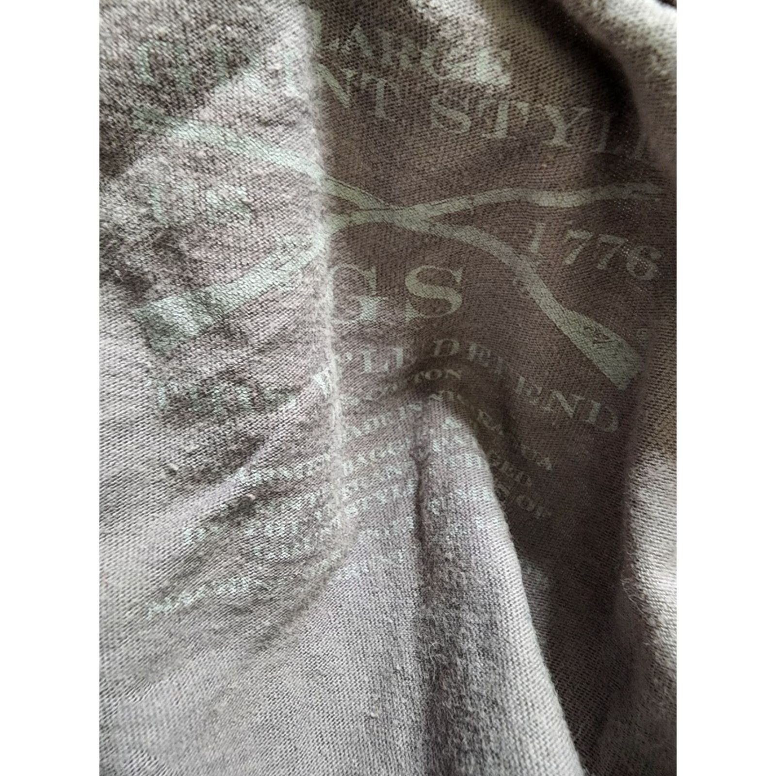 Vintage Mens L Club Grunt Style Presidents Gray T Shirt Distressed Patriotic Size US L / EU 52-54 / 3 - 5 Thumbnail