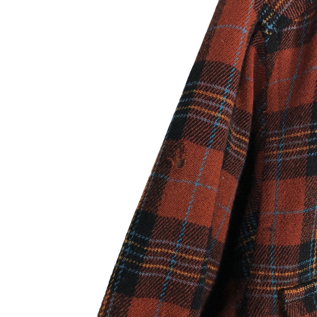 Japanese Brand 📌Vintage Wool Jacket Tartan Design Devanray Issey Miyake Size US M / EU 48-50 / 2 - 17 Thumbnail