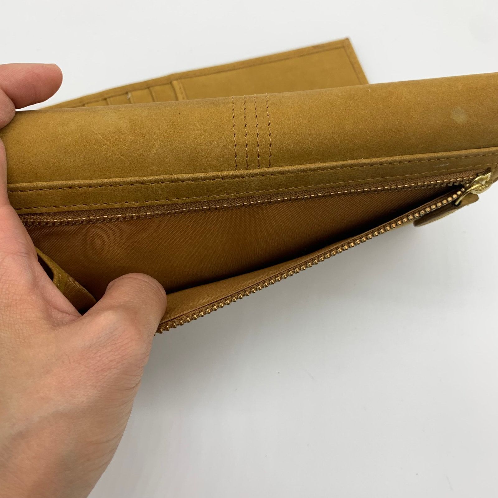 Timberland Timberland Leather Long Wallet Women Yellow Snap Enclosure Size ONE SIZE - 12 Thumbnail