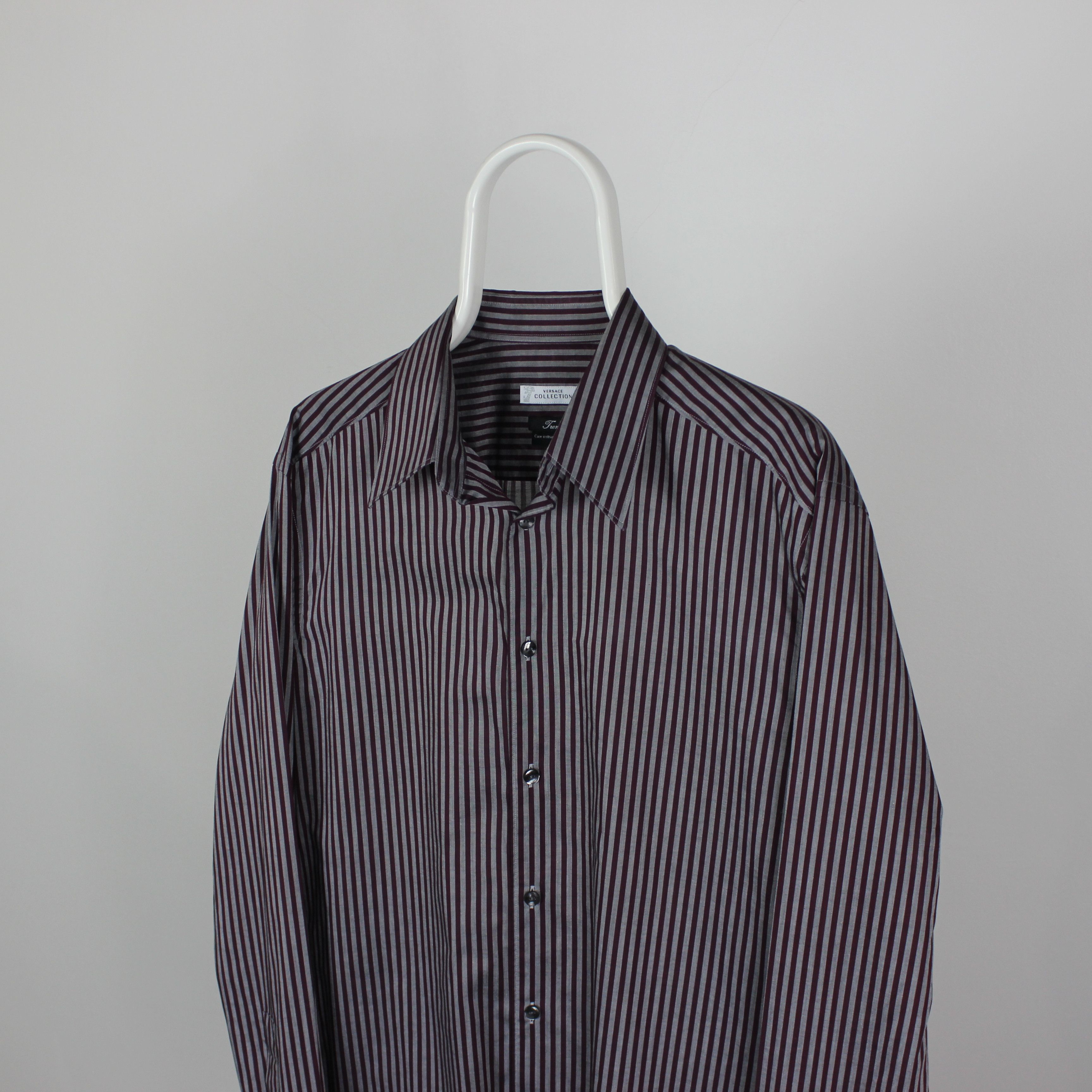 Versace Versace collection shirt men button ups M L 16 41 Size US L / EU 52-54 / 3 - 2 Thumbnail