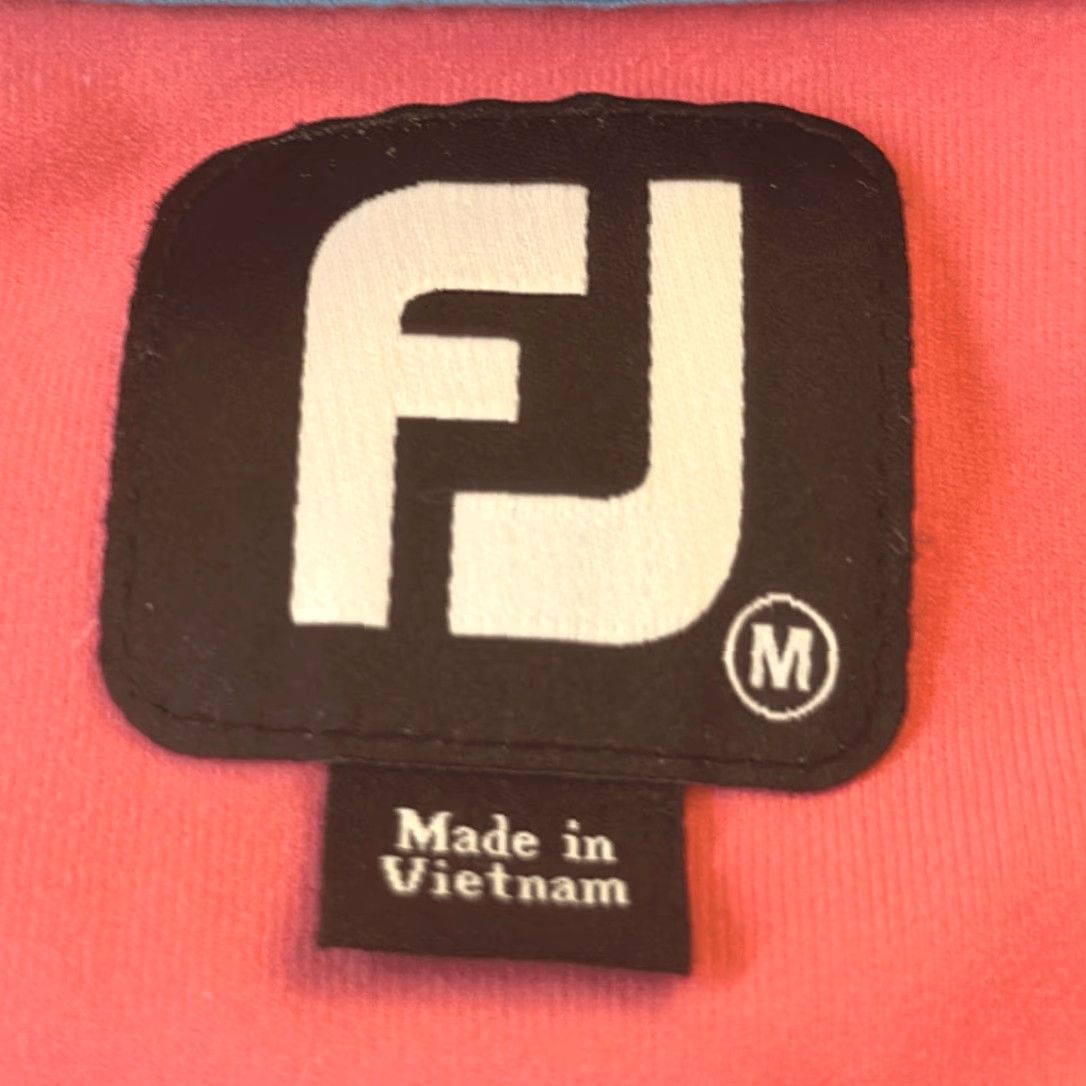 Footjoy FootJoy Womens Sleeveless Pink Golf Full Zip Shirt M Medium Jacket Windbreaker Size M / US 6-8 / IT 42-44 - 5 Thumbnail