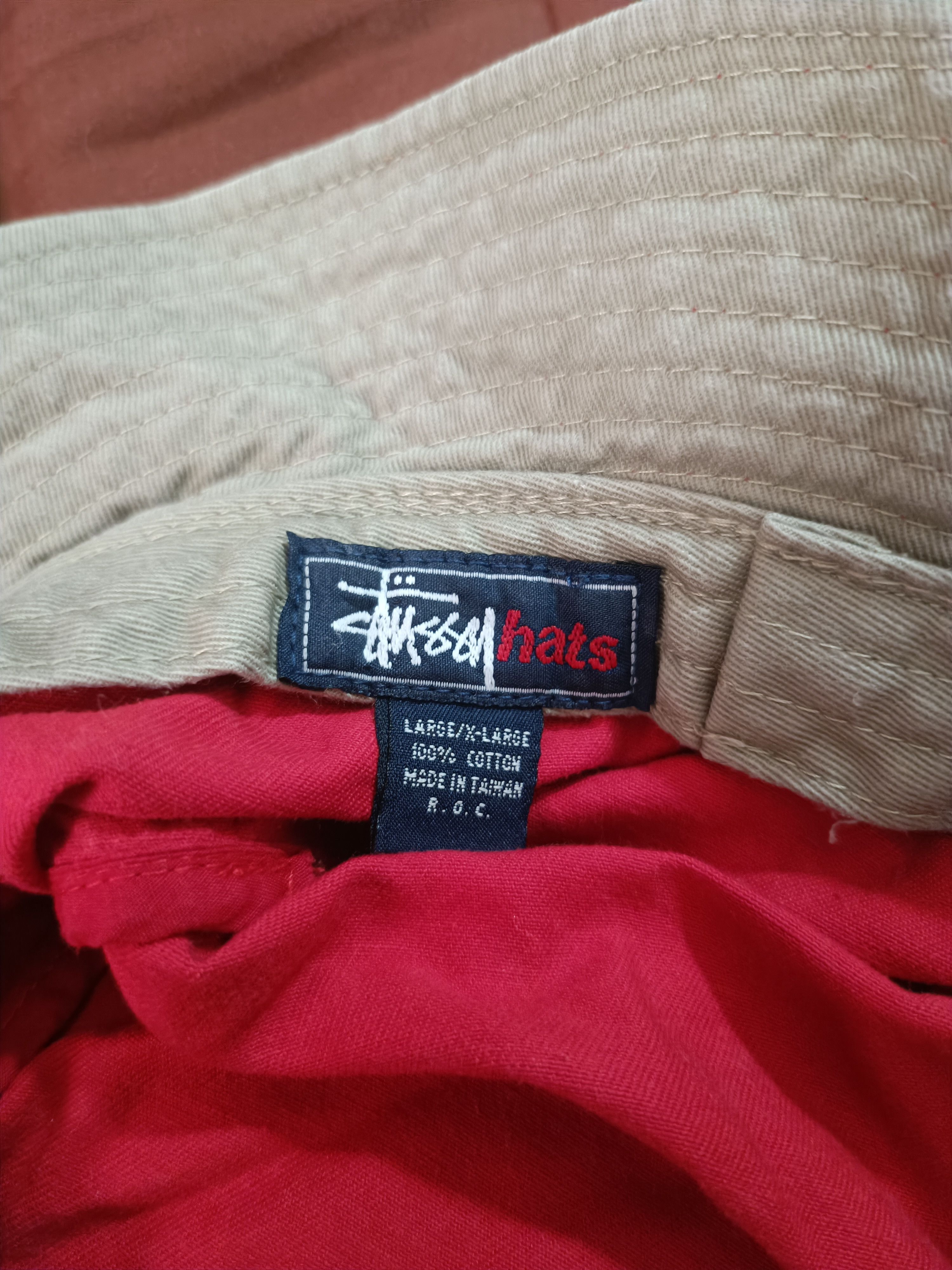 Stussy Vintage Stussy Embroidery Logo Bucket Hat (L/XL) Size ONE SIZE - 5 Thumbnail