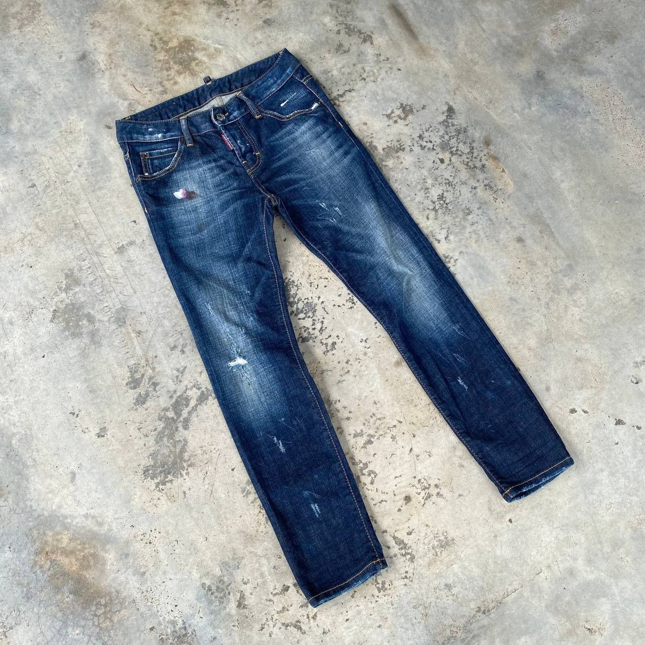 Dsquared2 DSQUARED2 DISTRESSED PAINTED JEAN SIZE 36 MADE IN ITALY Size 30" / US 8 / IT 44 - 13 Thumbnail