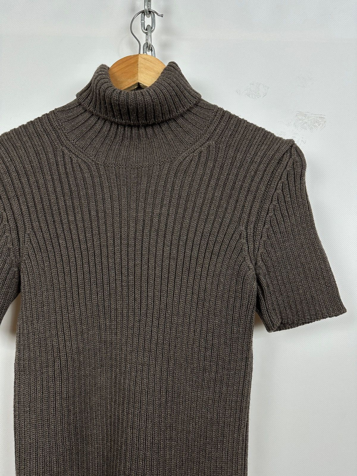 Prada Vintage Prada Sport Wool Knit Short Sleeve Sweater Size M / US 6-8 / IT 42-44 - 6 Thumbnail