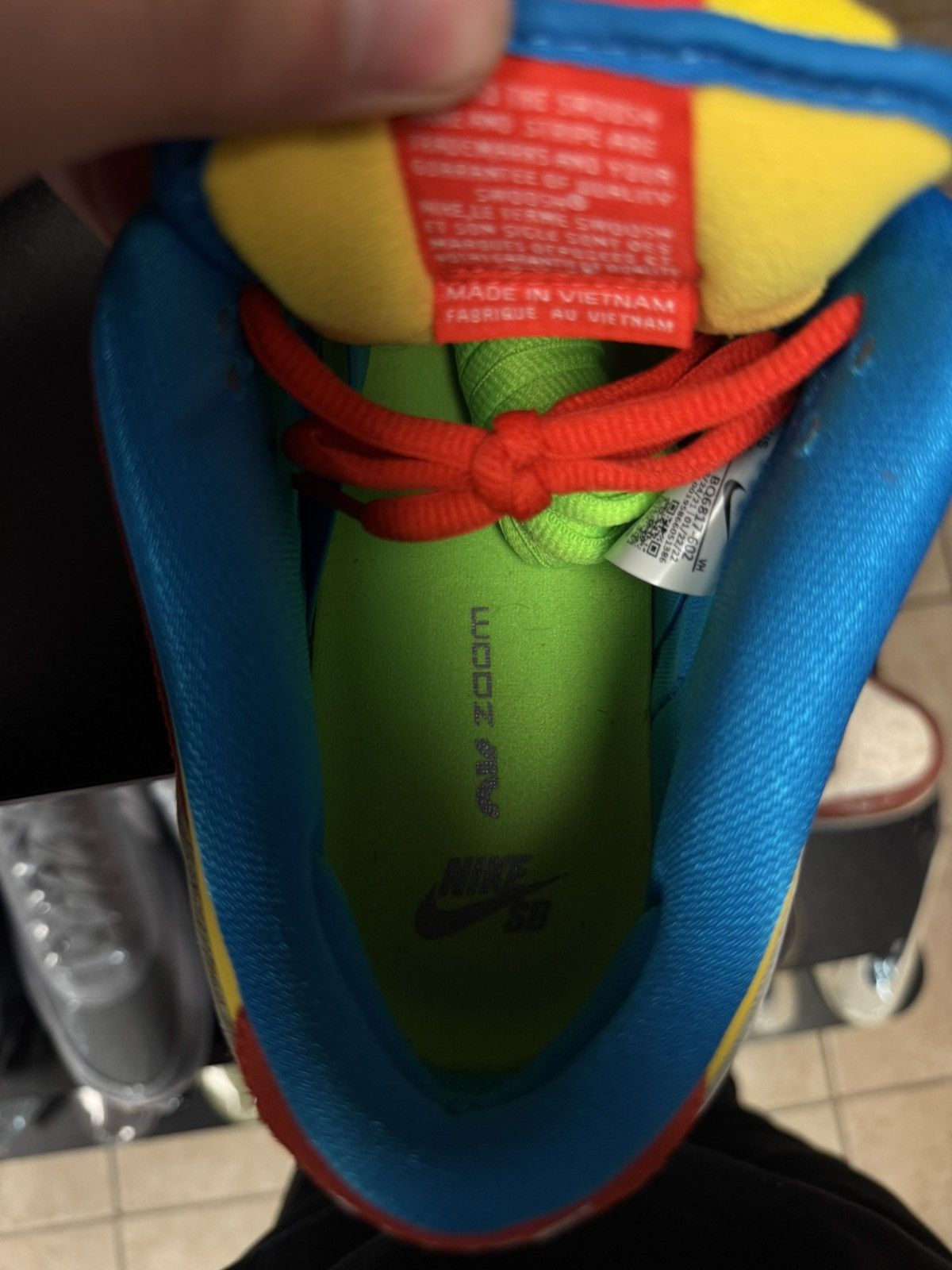 Nike Nike Dunk Low SB Bart Size 10.5 (BQ6817-602) 🧼 Size US 10.5 / EU 43-44 - 10 Thumbnail